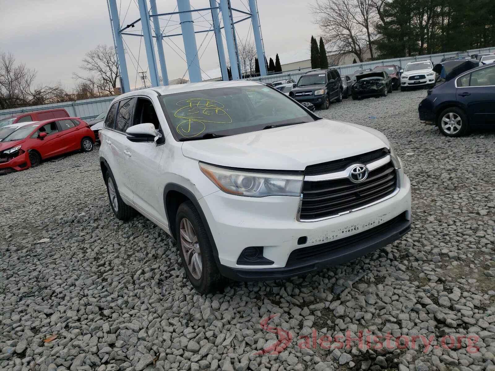 5TDZARFH7FS015378 2015 TOYOTA HIGHLANDER