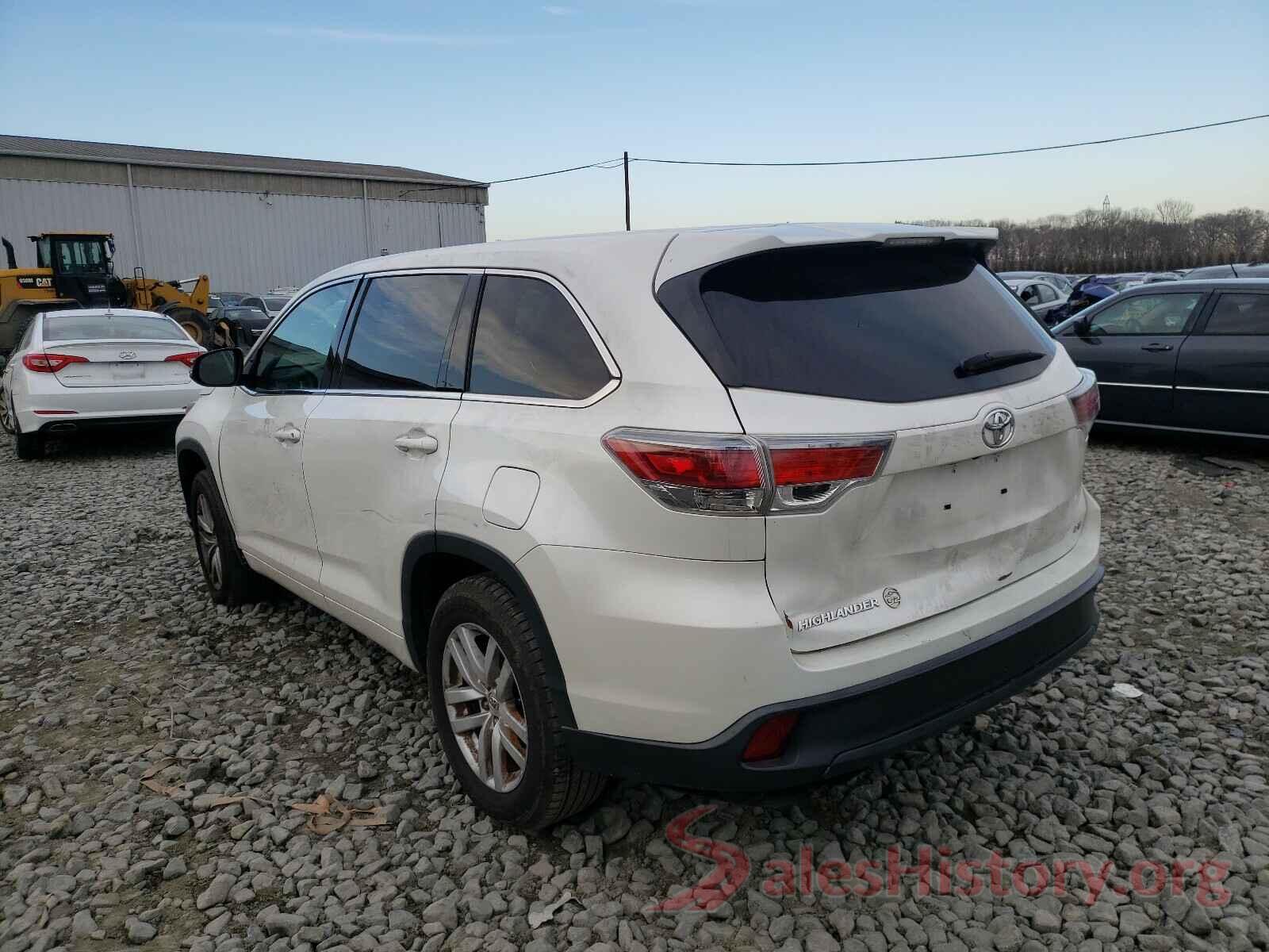 5TDZARFH7FS015378 2015 TOYOTA HIGHLANDER