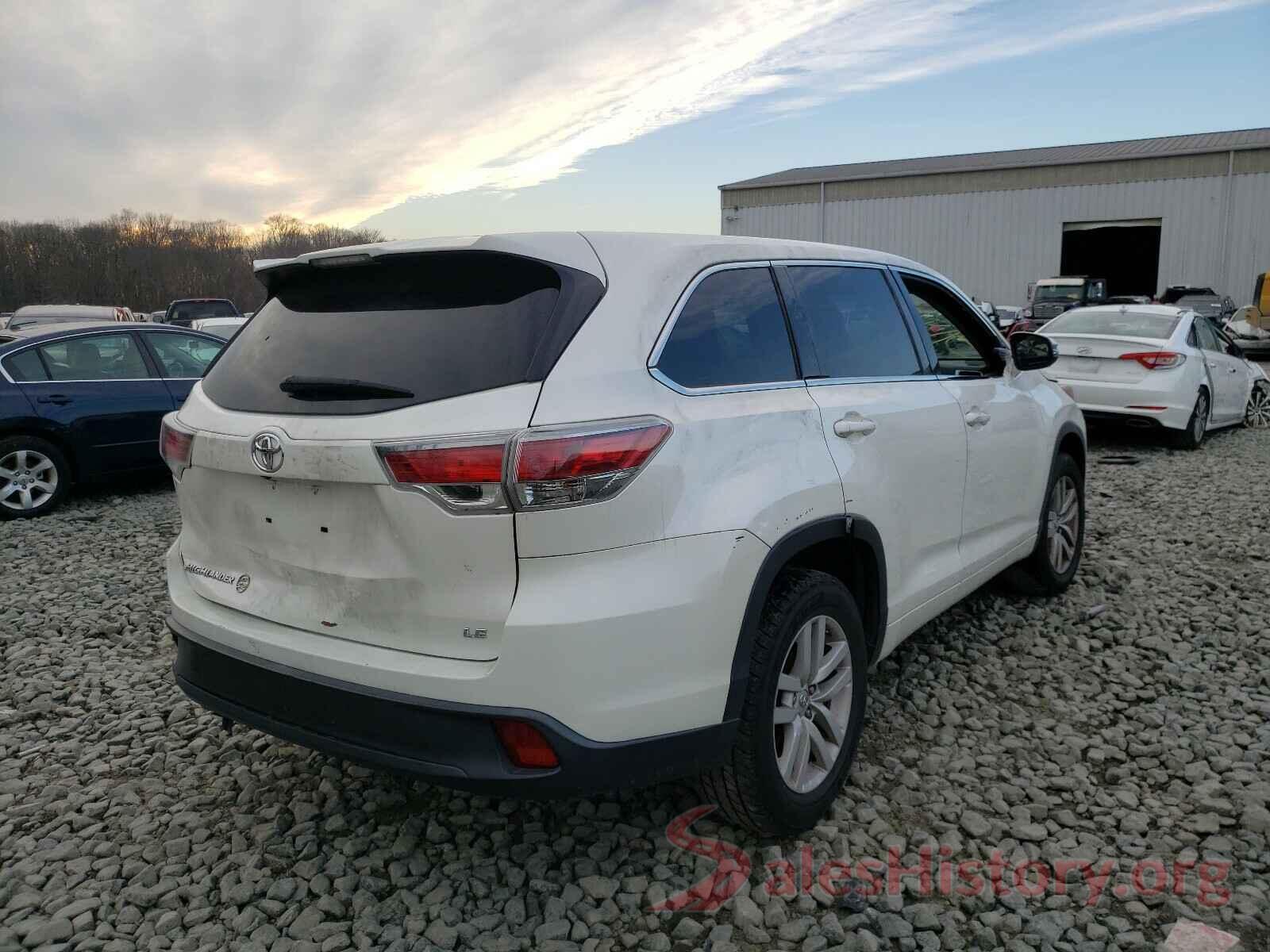 5TDZARFH7FS015378 2015 TOYOTA HIGHLANDER