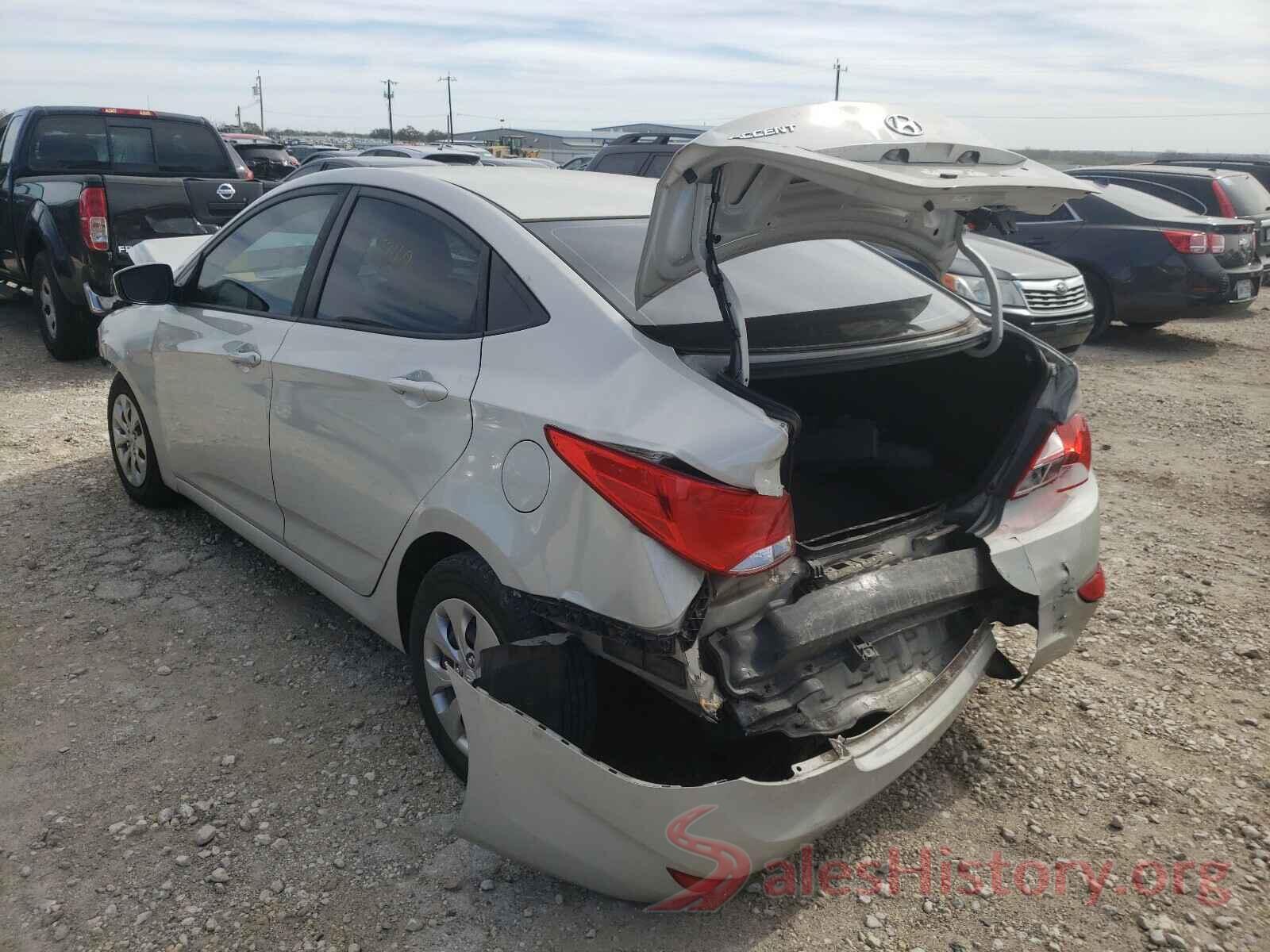 KMHCT4AE6GU073894 2016 HYUNDAI ACCENT