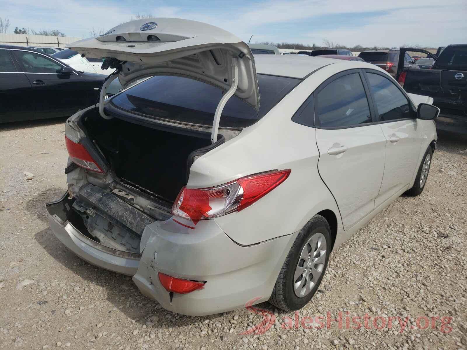 KMHCT4AE6GU073894 2016 HYUNDAI ACCENT