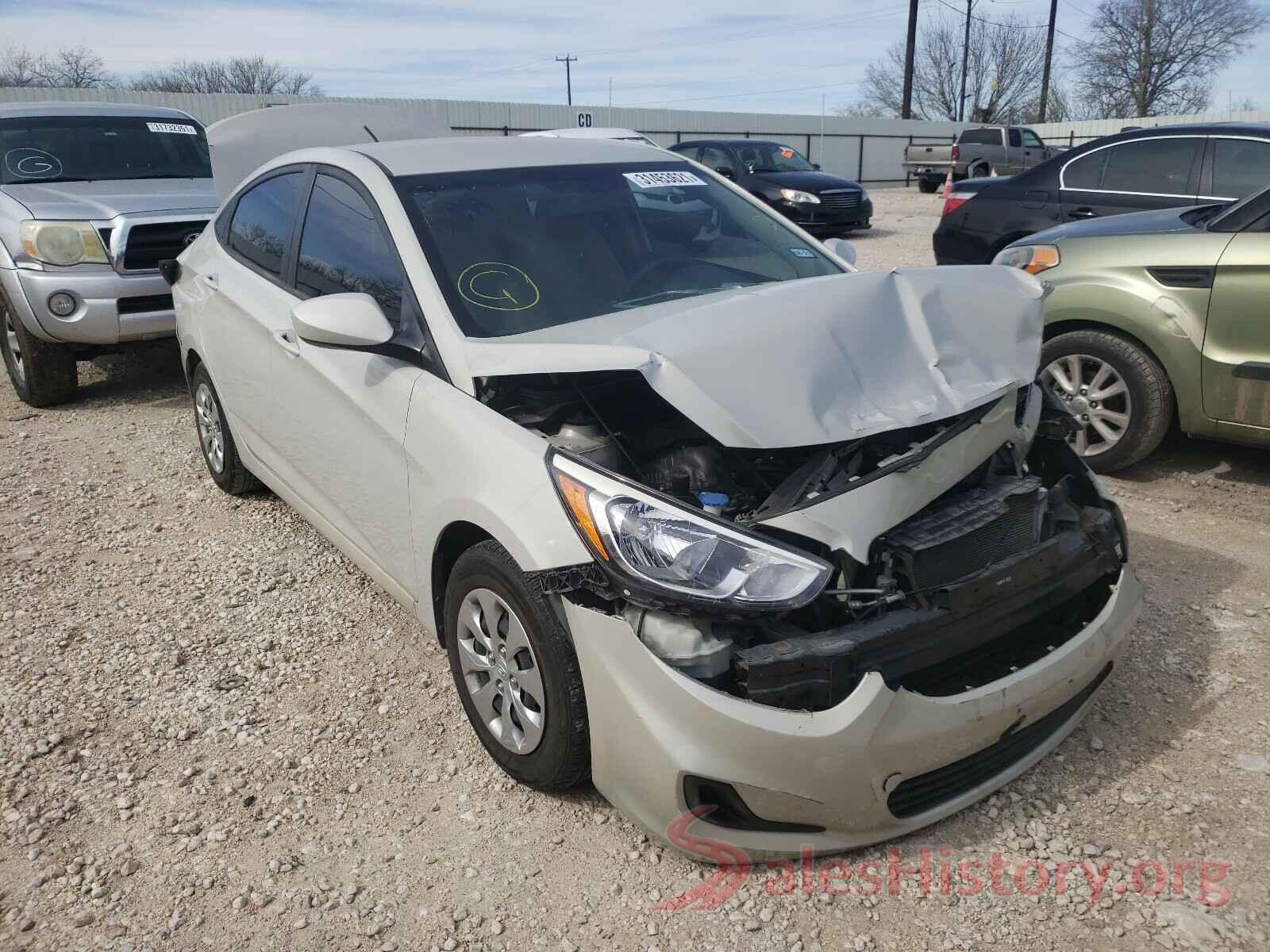 KMHCT4AE6GU073894 2016 HYUNDAI ACCENT