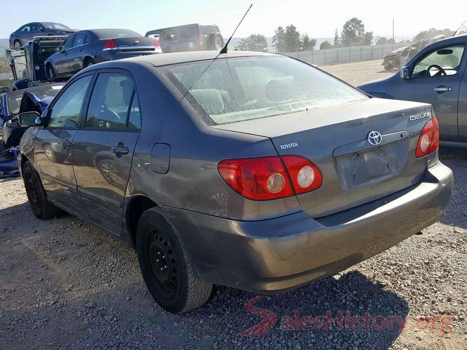 YV4612RK5G2879370 2007 TOYOTA COROLLA