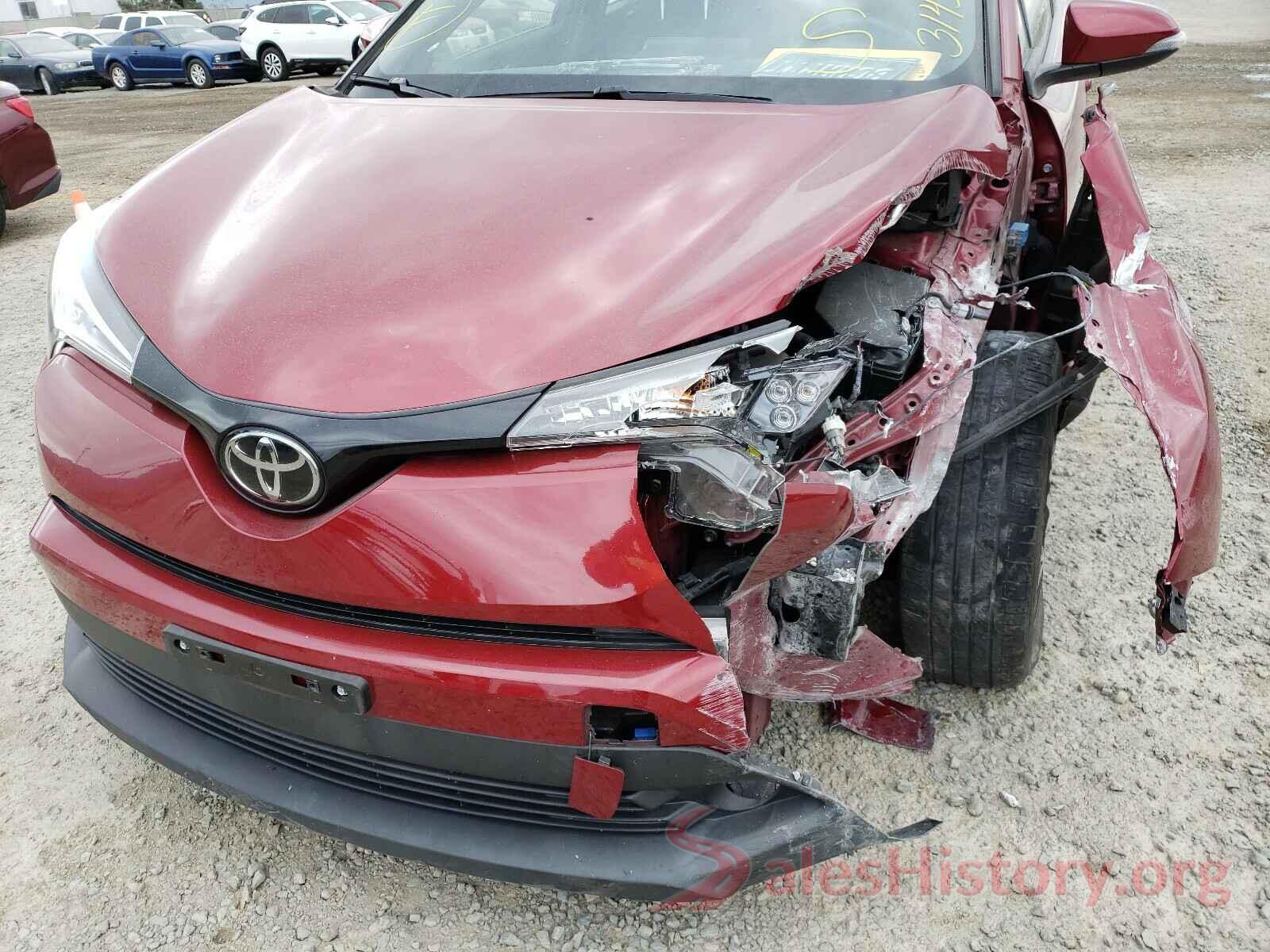 JTNKHMBXXJ1000517 2018 TOYOTA C-HR