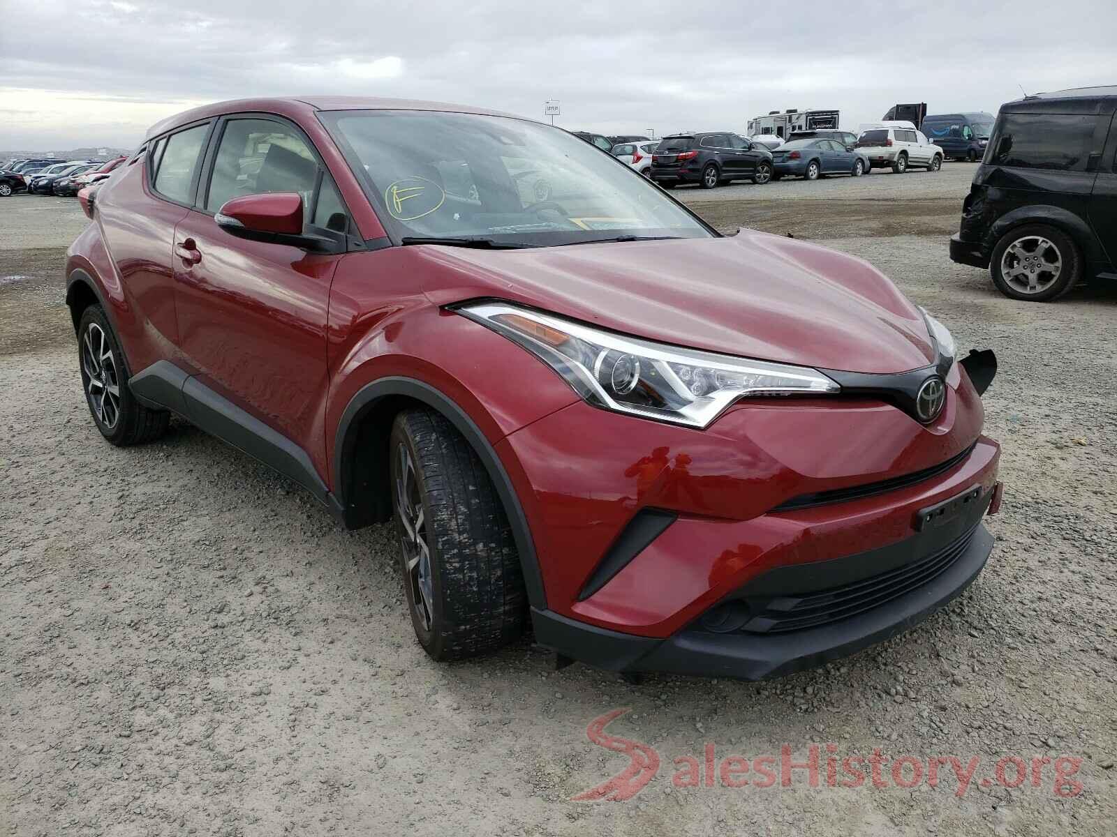 JTNKHMBXXJ1000517 2018 TOYOTA C-HR