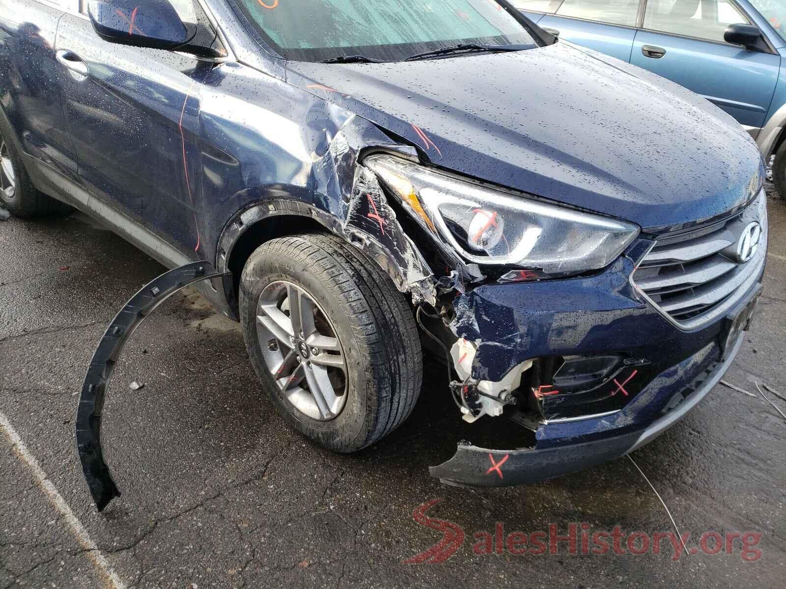 5XYZT3LB5HG395148 2017 HYUNDAI SANTA FE