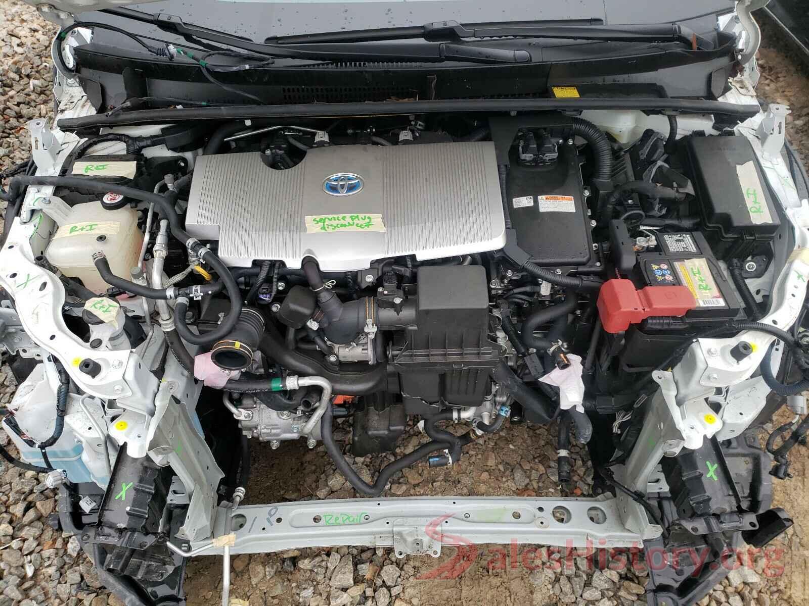 JTDKARFU5G3524791 2016 TOYOTA PRIUS