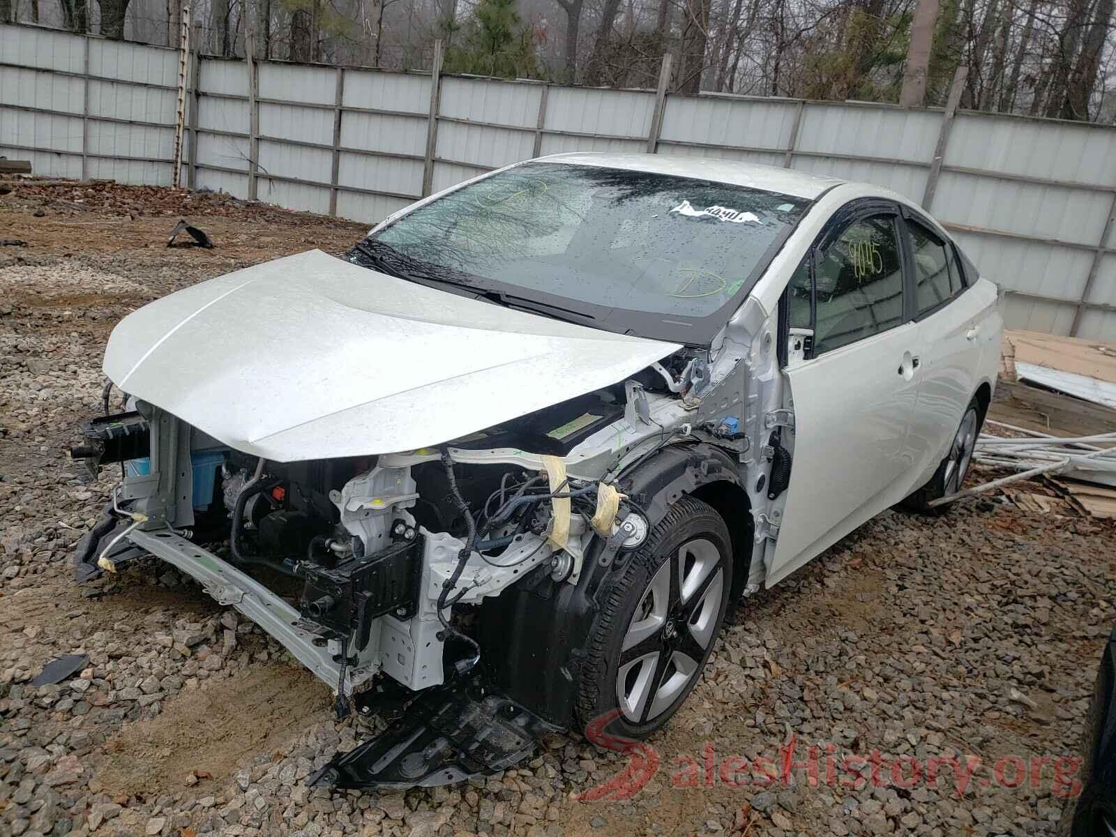 JTDKARFU5G3524791 2016 TOYOTA PRIUS