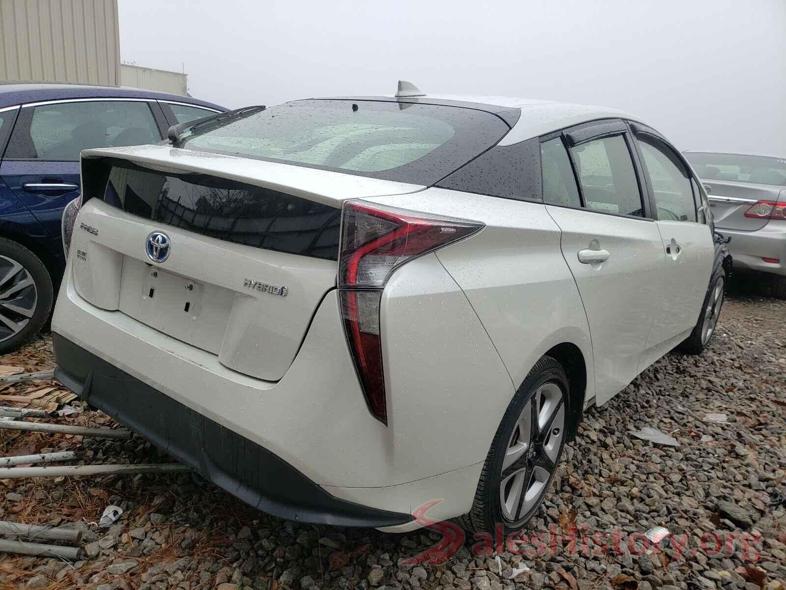 JTDKARFU5G3524791 2016 TOYOTA PRIUS