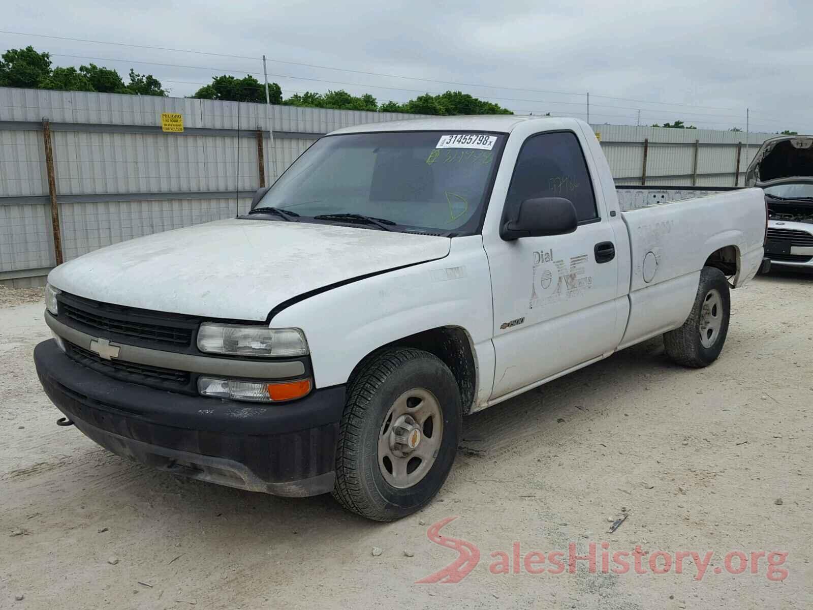 2T3W1RFV6MW117162 2000 CHEVROLET SILVERADO