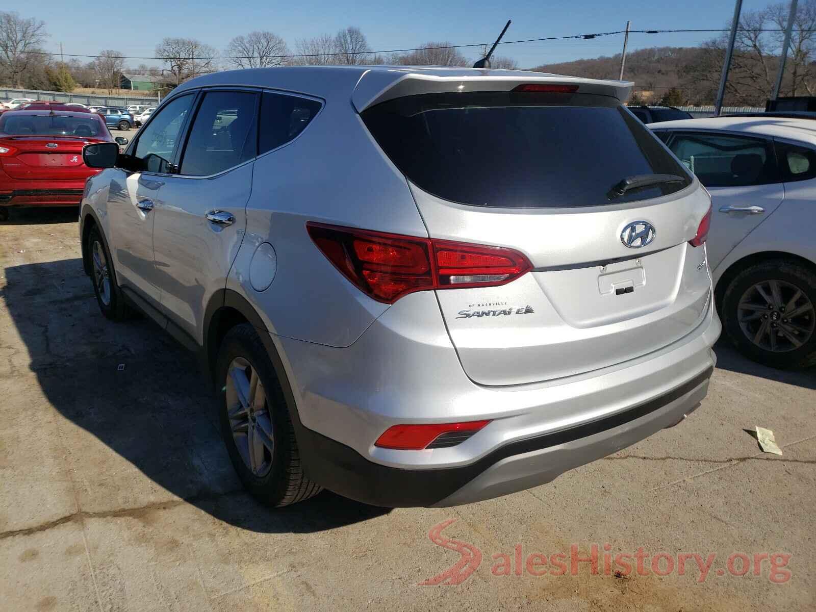 5XYZT3LB7JG562678 2018 HYUNDAI SANTA FE