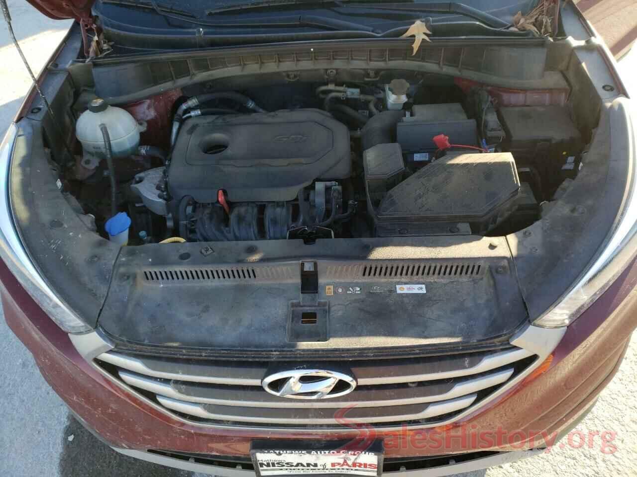 KM8J33ALXJU805564 2018 HYUNDAI TUCSON