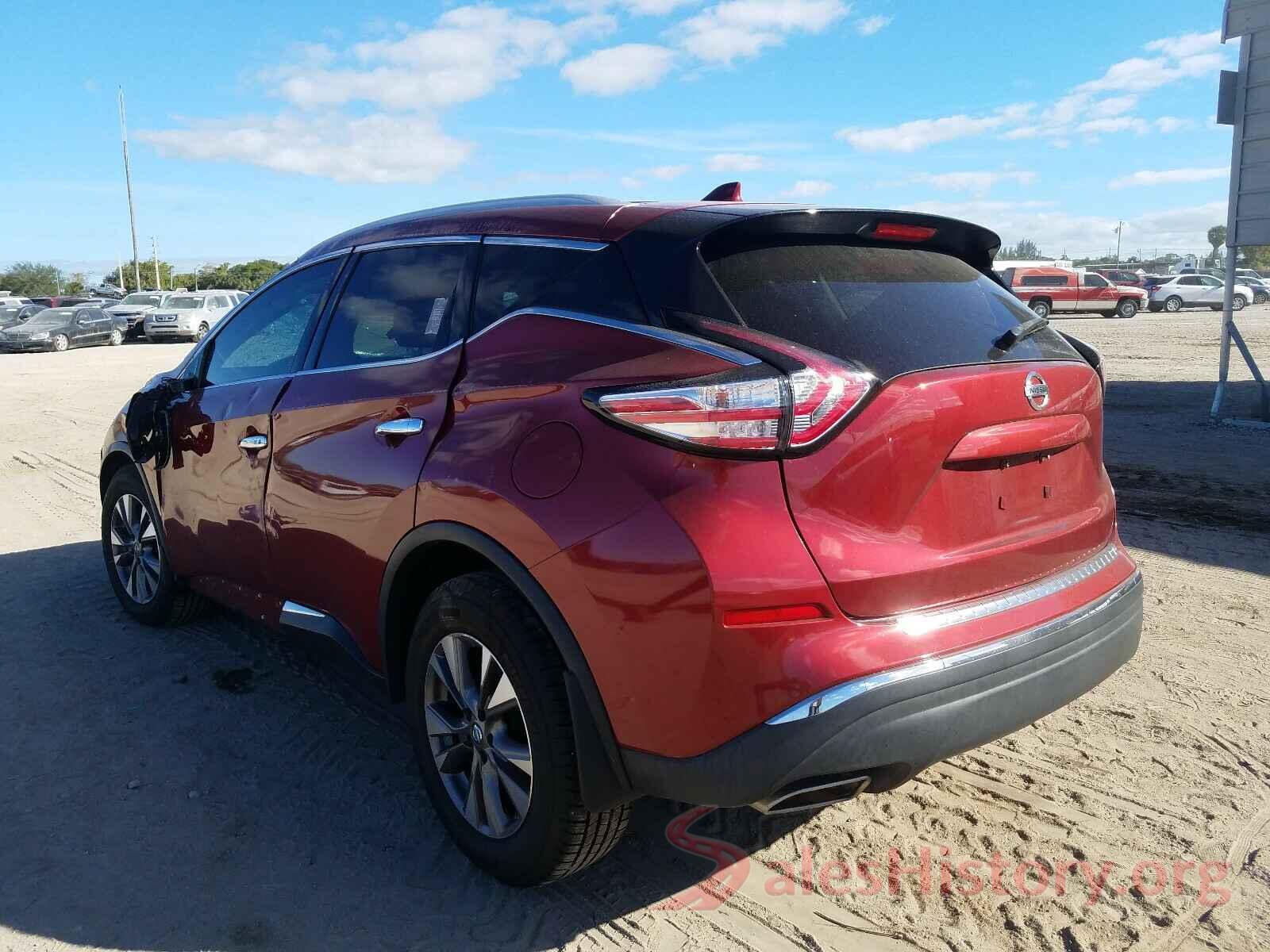 5N1AZ2MGXHN107080 2017 NISSAN MURANO