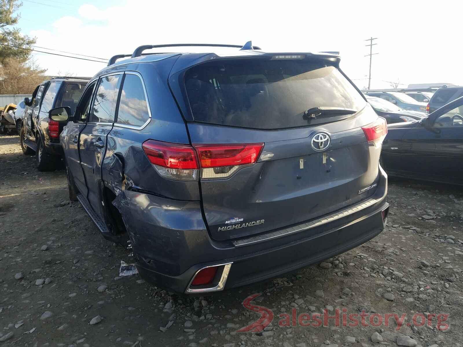 5TDDZRFH0JS820912 2018 TOYOTA HIGHLANDER