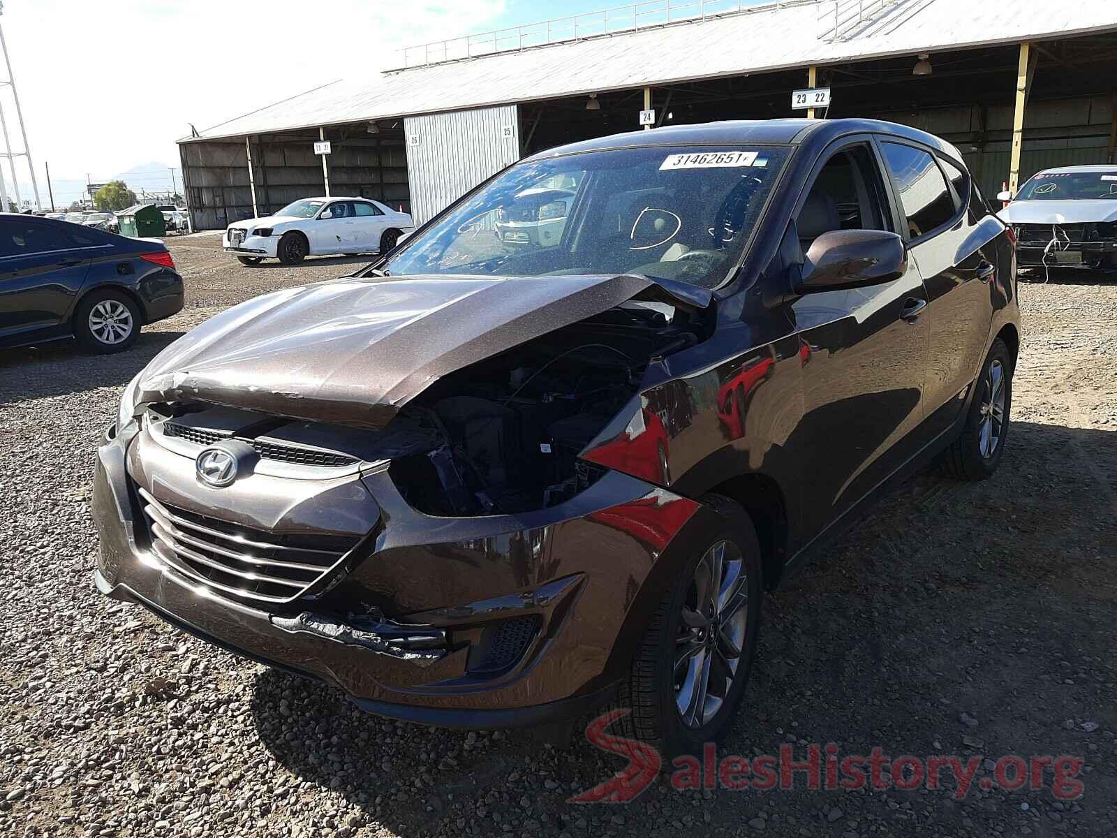 5N1DR2MM4HC607086 2014 HYUNDAI TUCSON