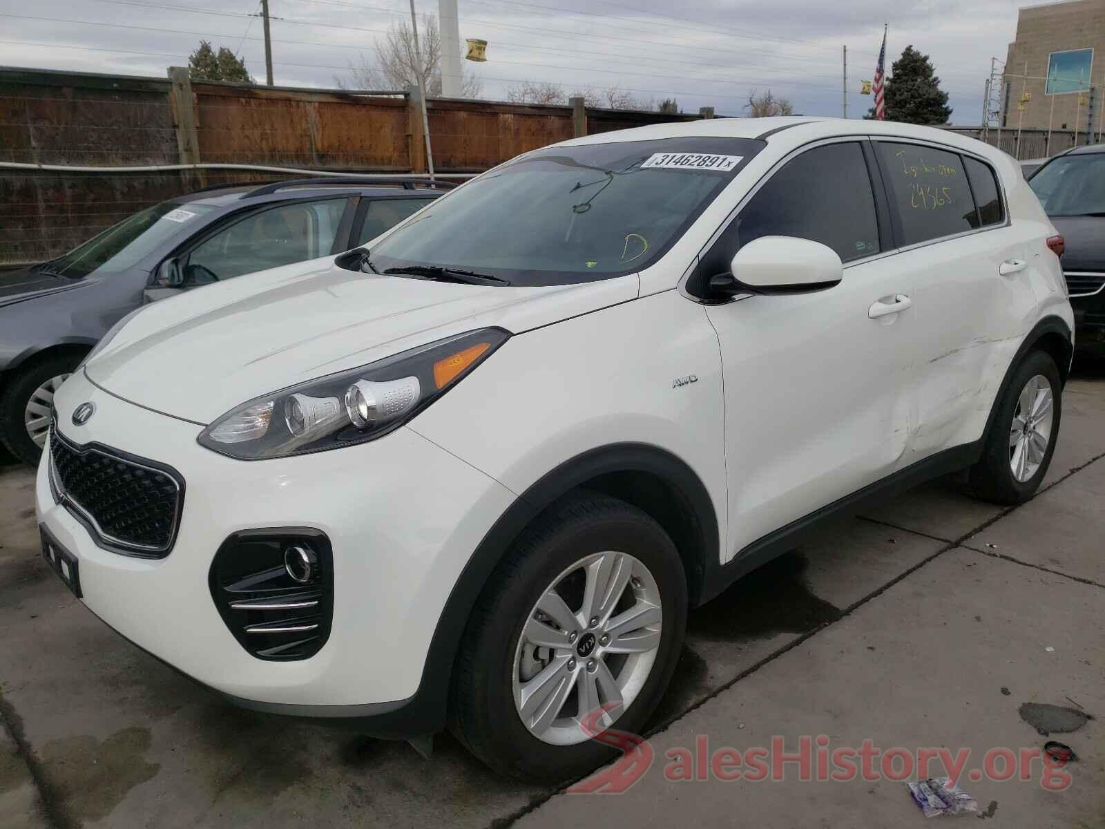 KNDPMCAC1K7626650 2019 KIA SPORTAGE