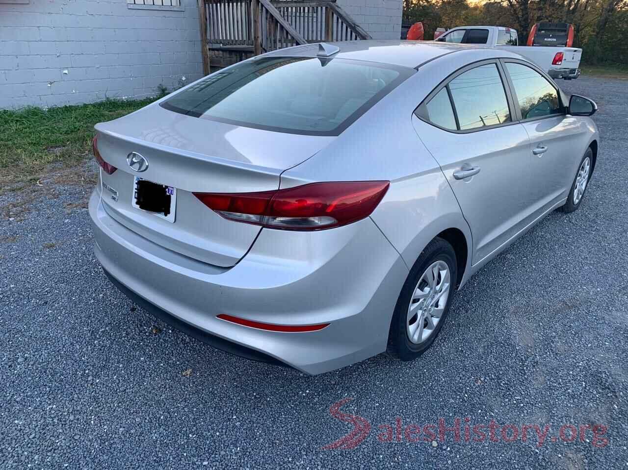 5NPD74LF3HH180142 2017 HYUNDAI ELANTRA