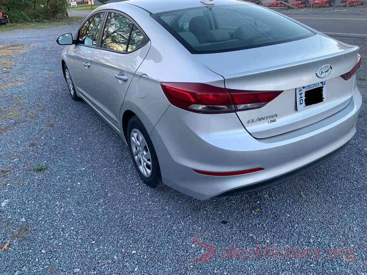 5NPD74LF3HH180142 2017 HYUNDAI ELANTRA