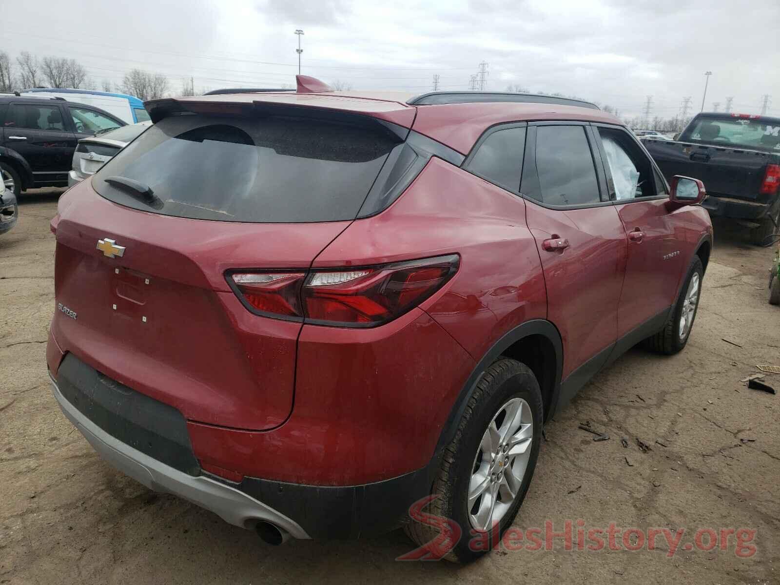 3GNKBBRA4KS635459 2019 CHEVROLET BLAZER