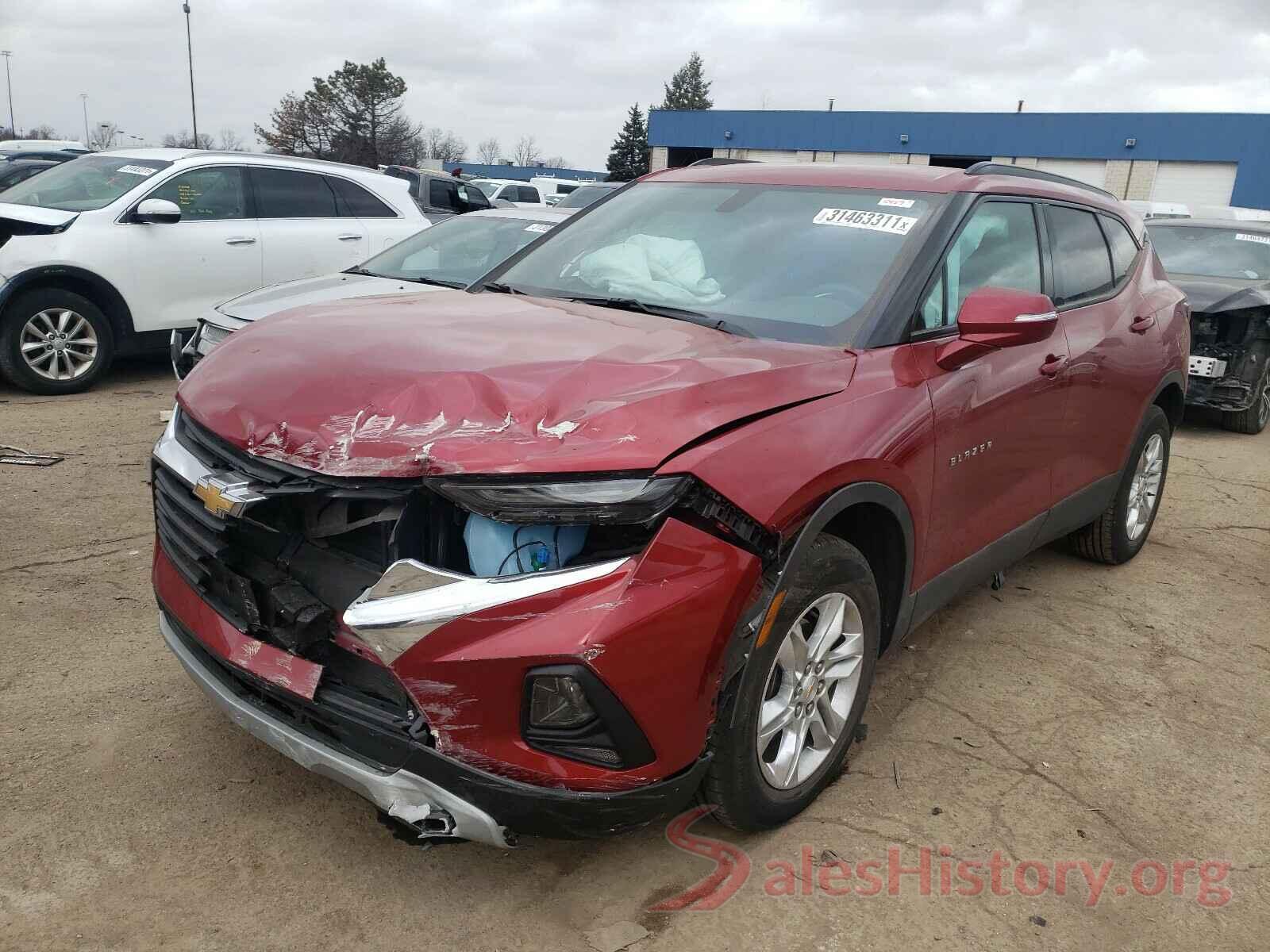 3GNKBBRA4KS635459 2019 CHEVROLET BLAZER