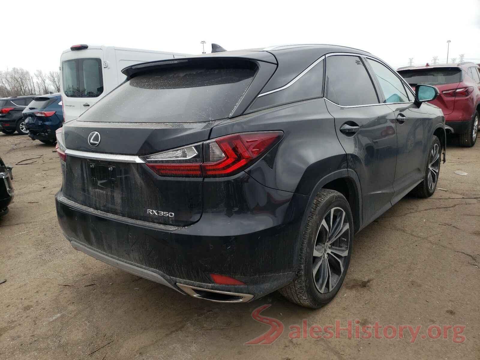 2T2HZMDA7LC228666 2020 LEXUS RX350