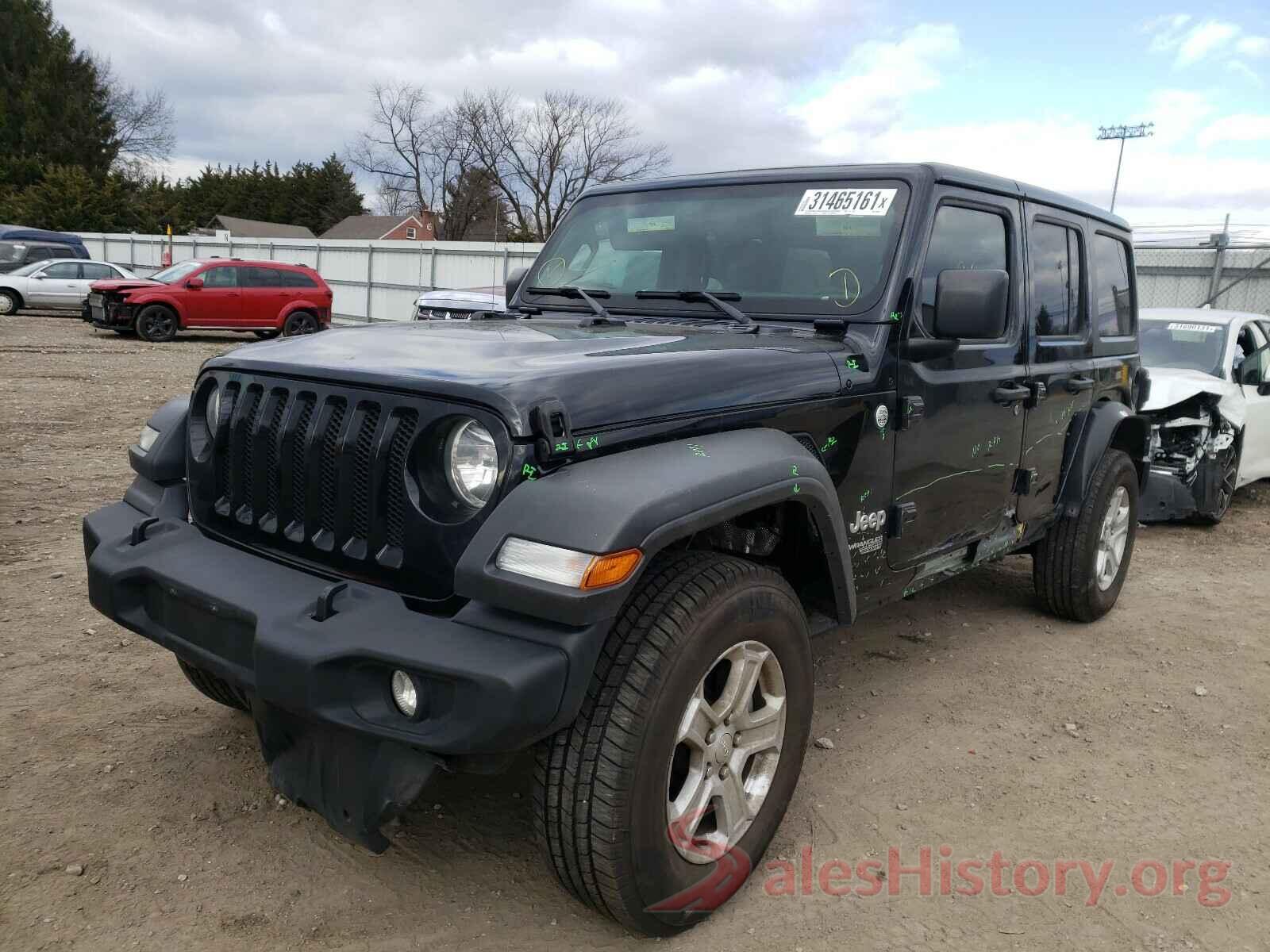 1C4HJXDG7KW555964 2019 JEEP WRANGLER