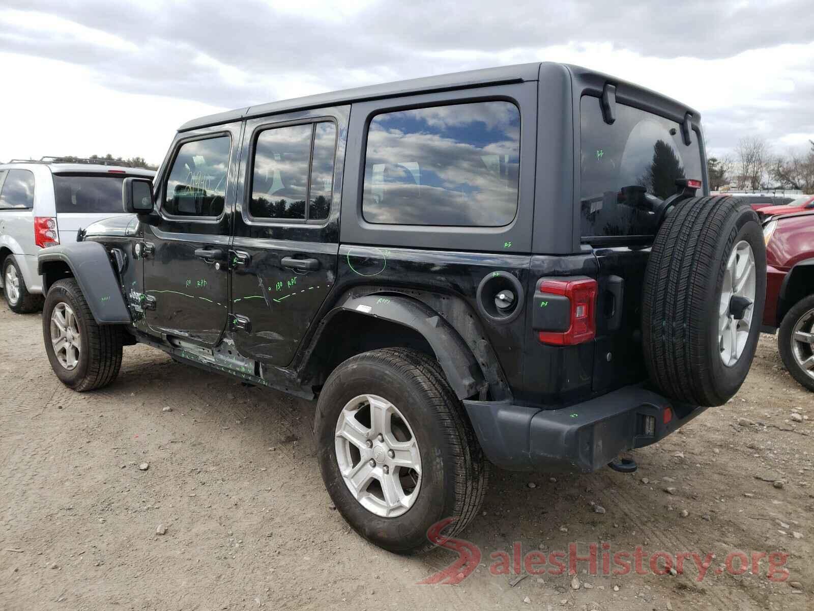 1C4HJXDG7KW555964 2019 JEEP WRANGLER