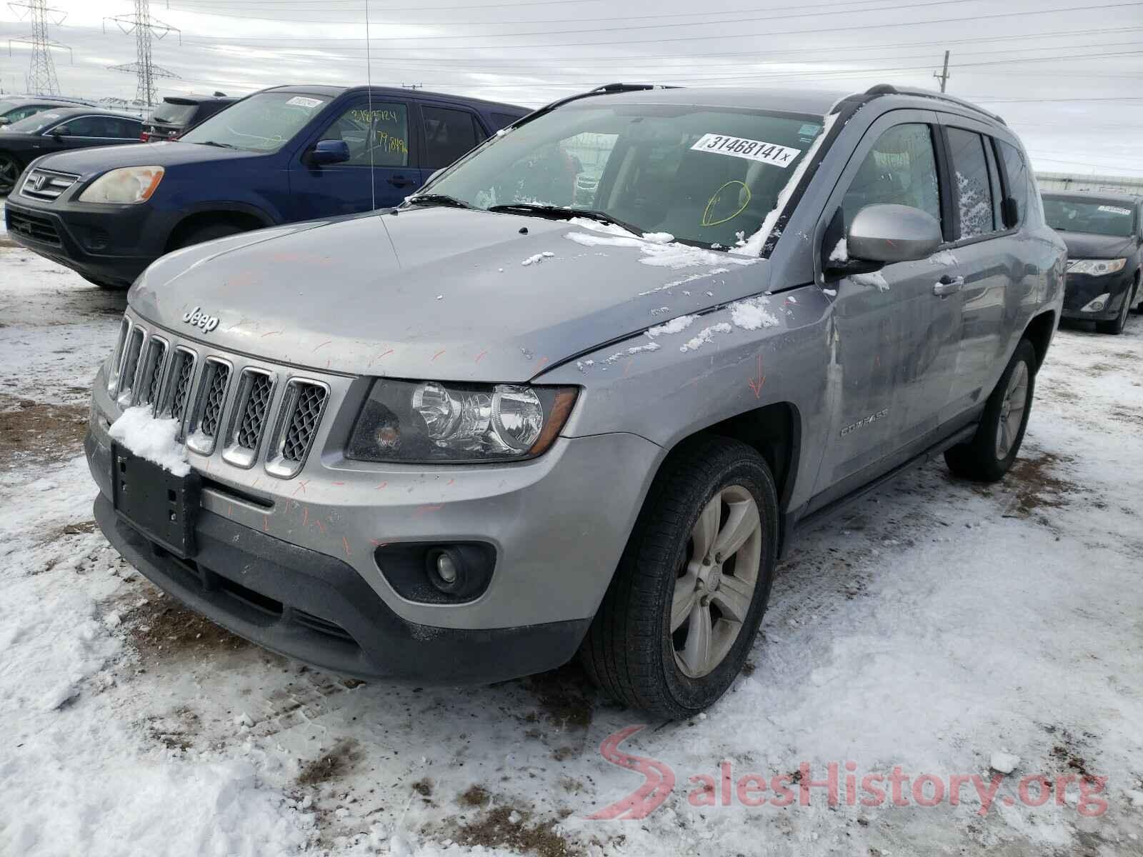 1C4NJDEB6HD204763 2017 JEEP COMPASS