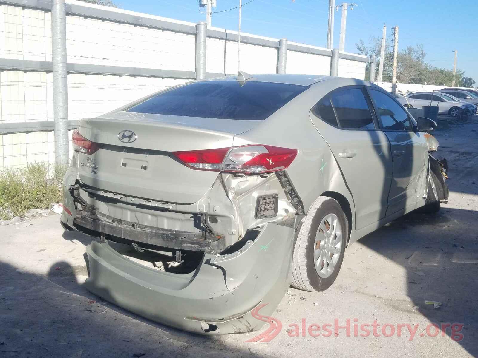 5NPD74LF8HH149176 2017 HYUNDAI ELANTRA