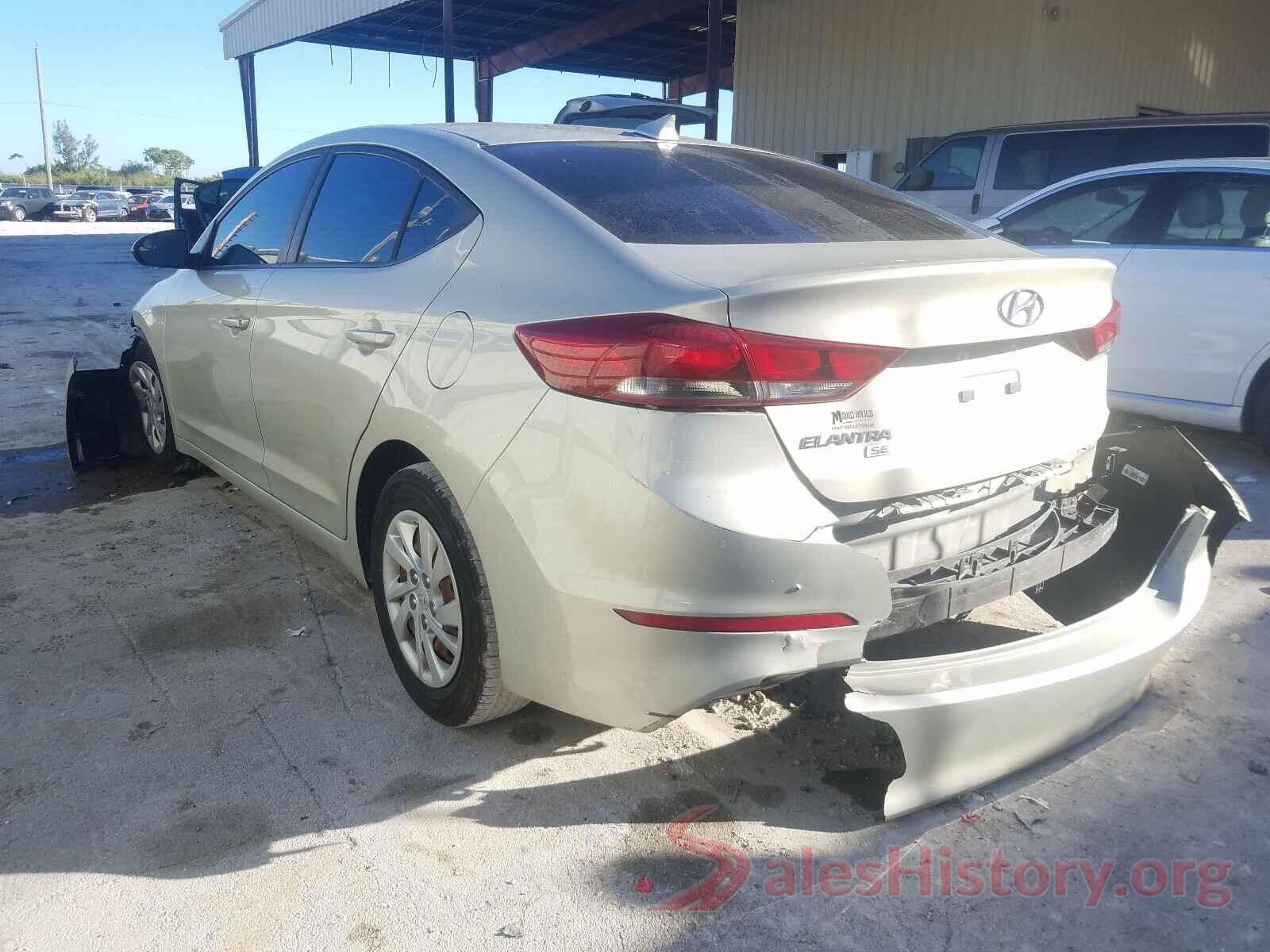 5NPD74LF8HH149176 2017 HYUNDAI ELANTRA