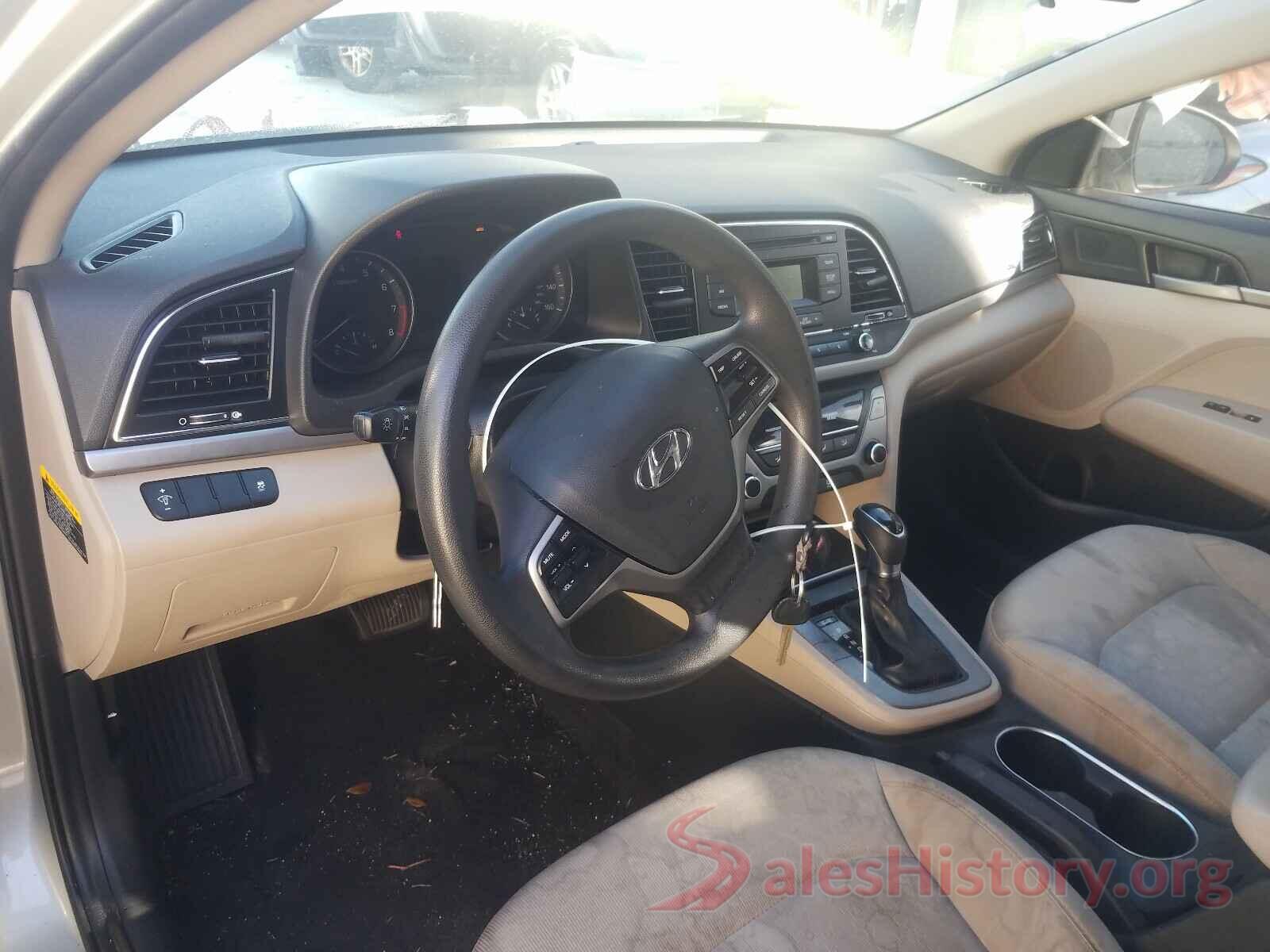 5NPD74LF8HH149176 2017 HYUNDAI ELANTRA