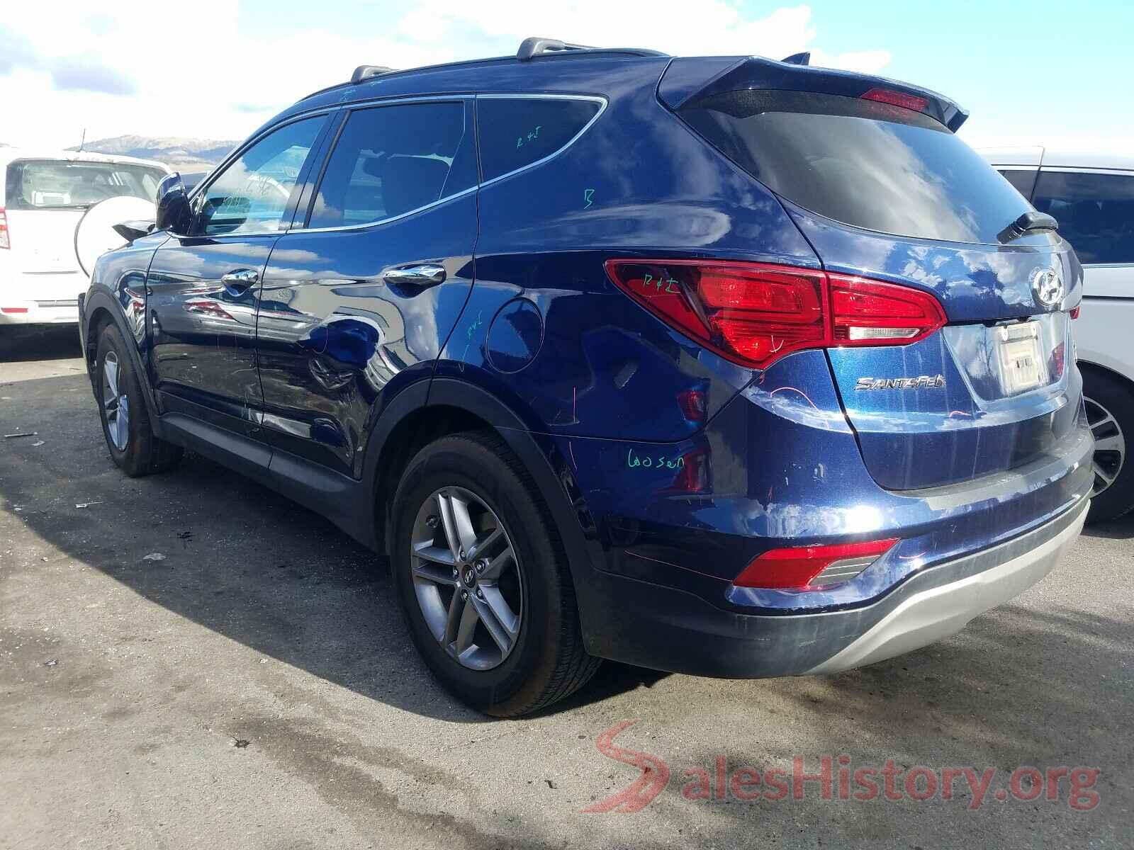 5XYZU3LB2HG455643 2017 HYUNDAI SANTA FE