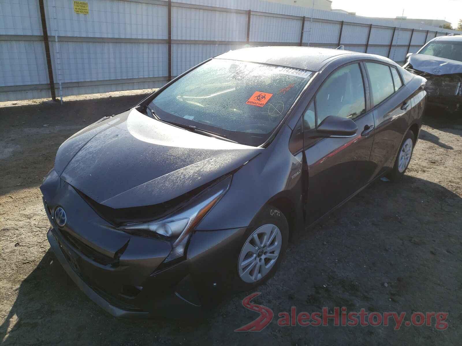 JTDKBRFU2J3078913 2018 TOYOTA PRIUS