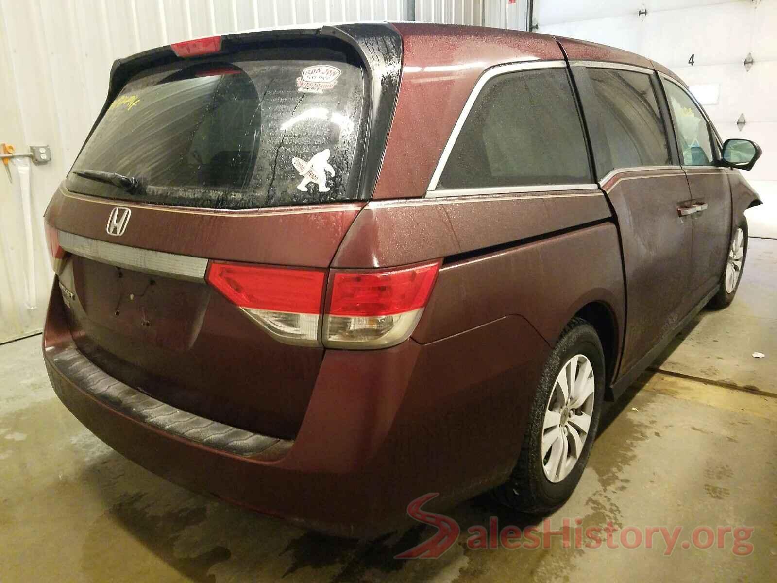 5FNRL5H62GB040452 2016 HONDA ODYSSEY