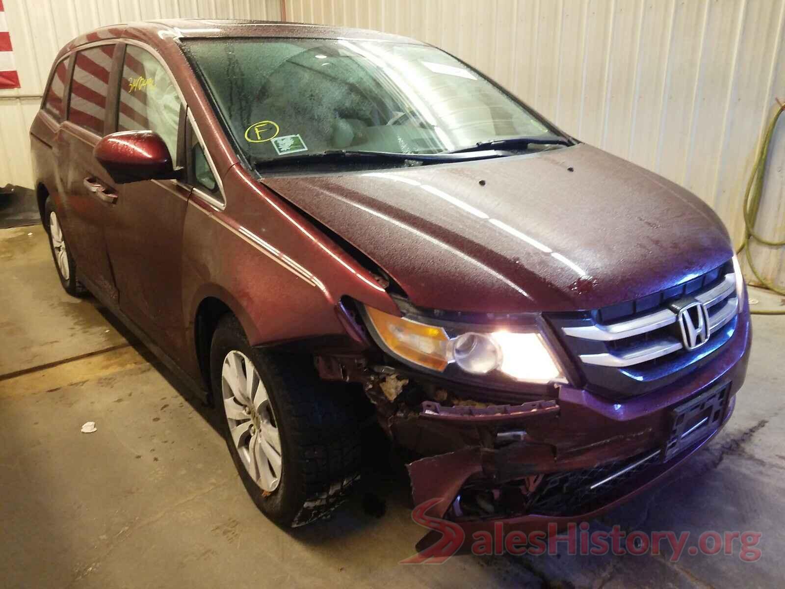 5FNRL5H62GB040452 2016 HONDA ODYSSEY