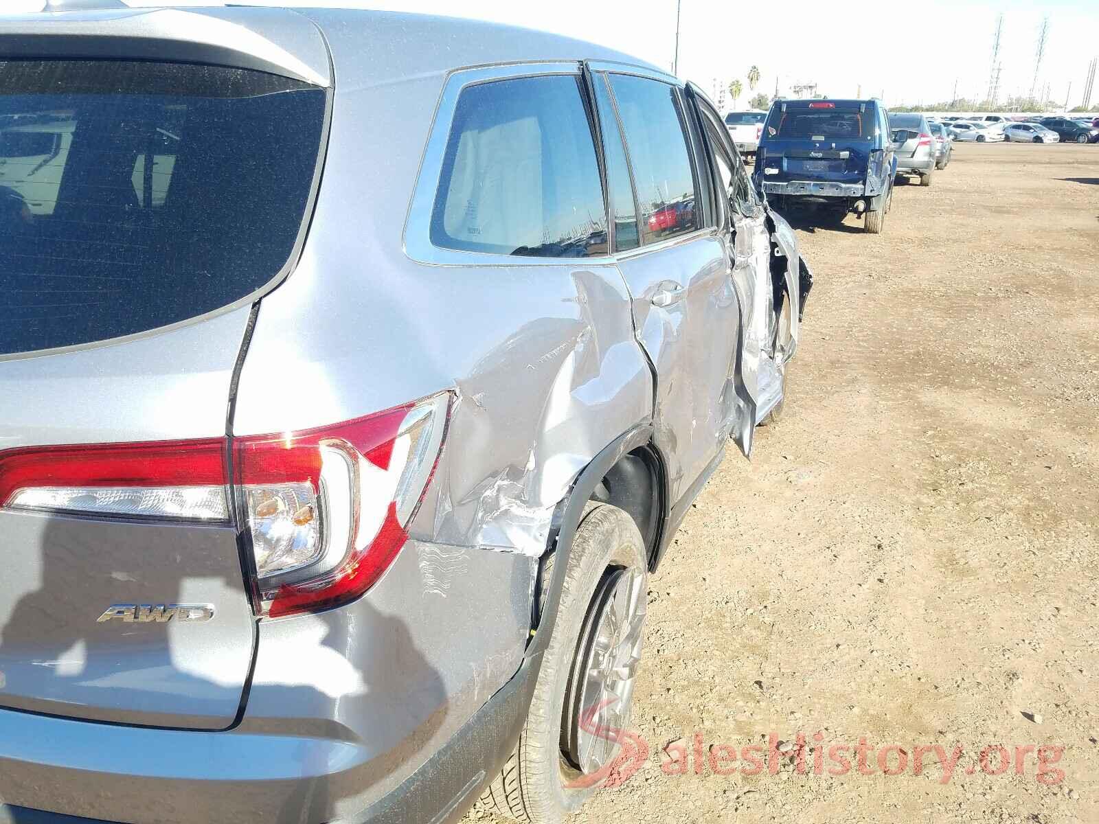 5FNYF6H31KB078598 2019 HONDA PILOT