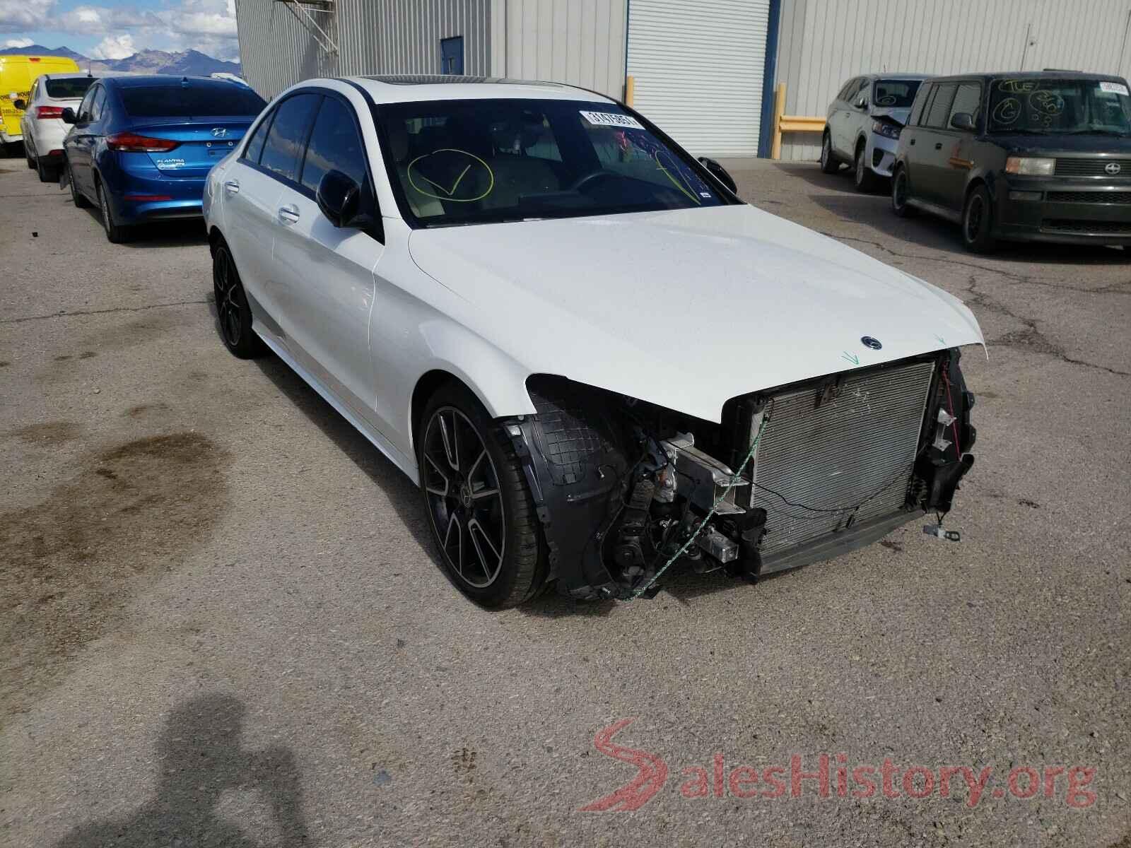 55SWF8DB8LU330797 2020 MERCEDES-BENZ C CLASS