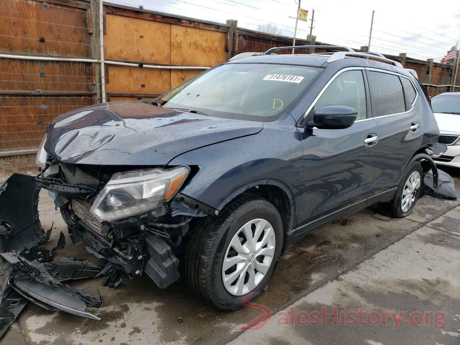 KNMAT2MVXGP678124 2016 NISSAN ROGUE