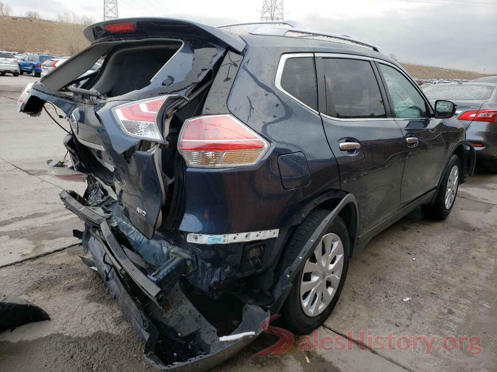 KNMAT2MVXGP678124 2016 NISSAN ROGUE