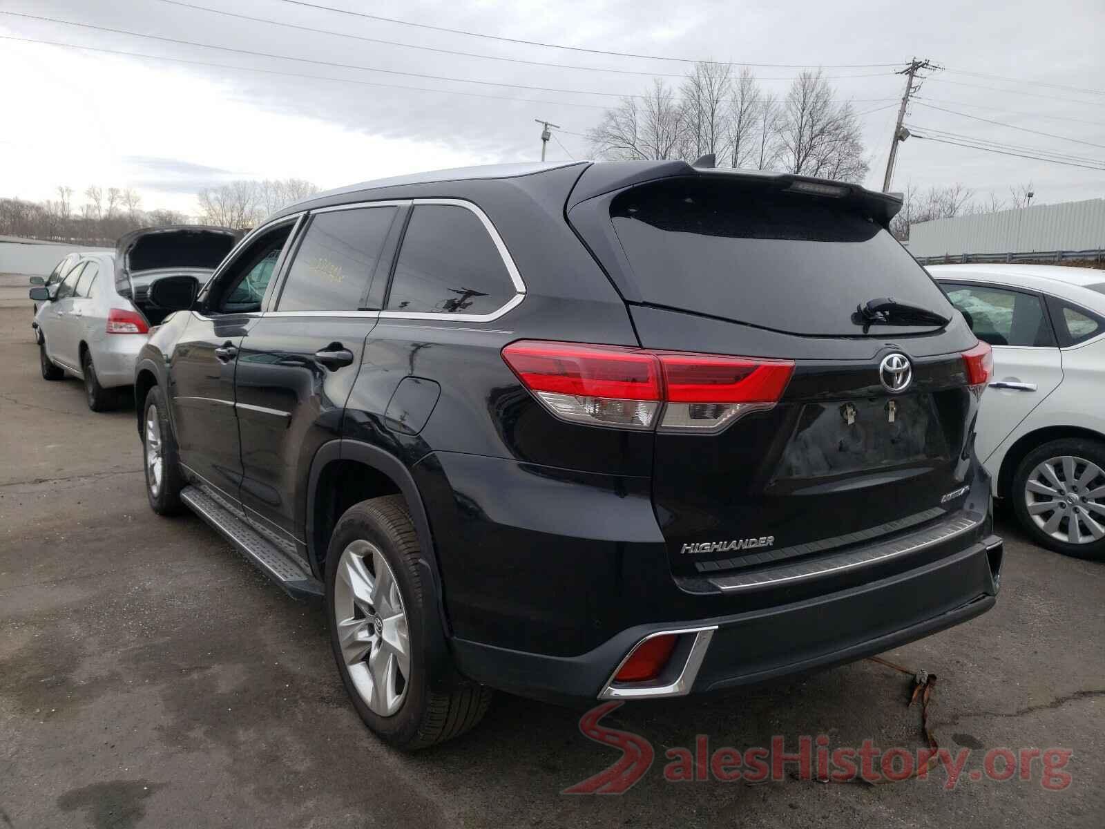 5TDDZRFHXKS740342 2019 TOYOTA HIGHLANDER