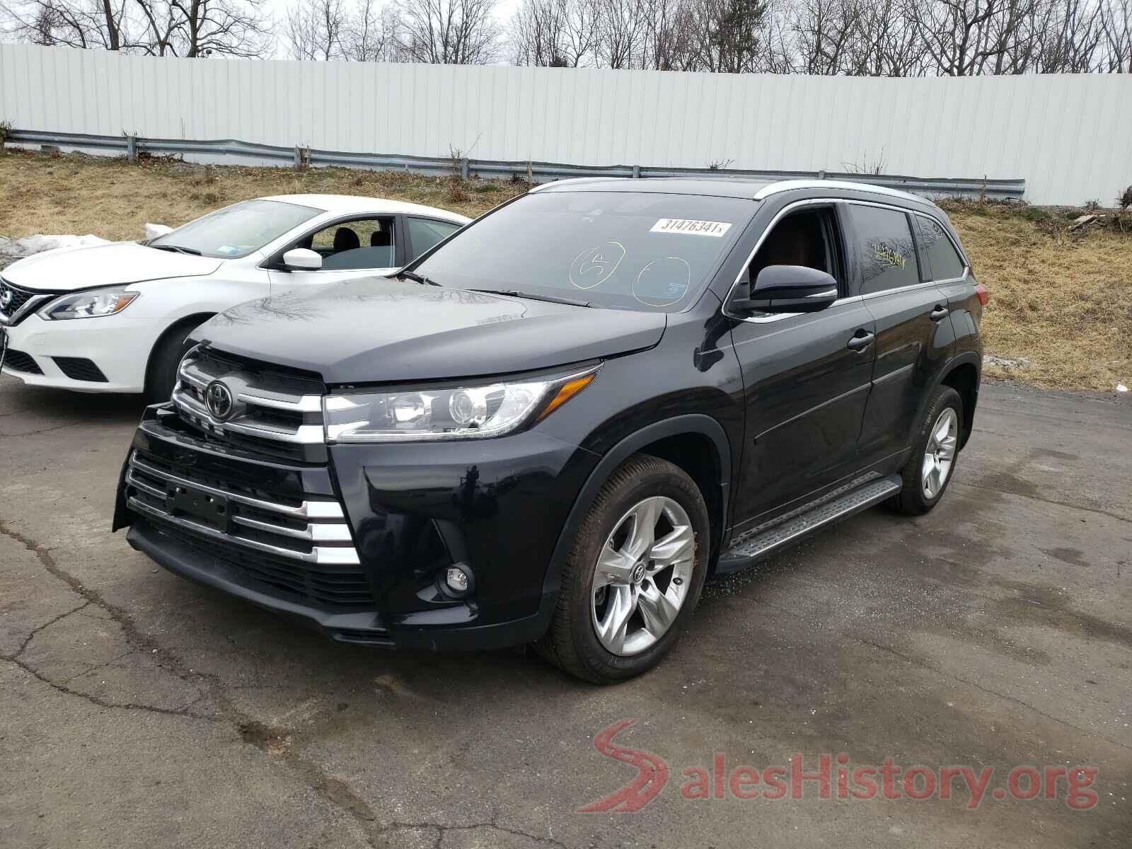 5TDDZRFHXKS740342 2019 TOYOTA HIGHLANDER