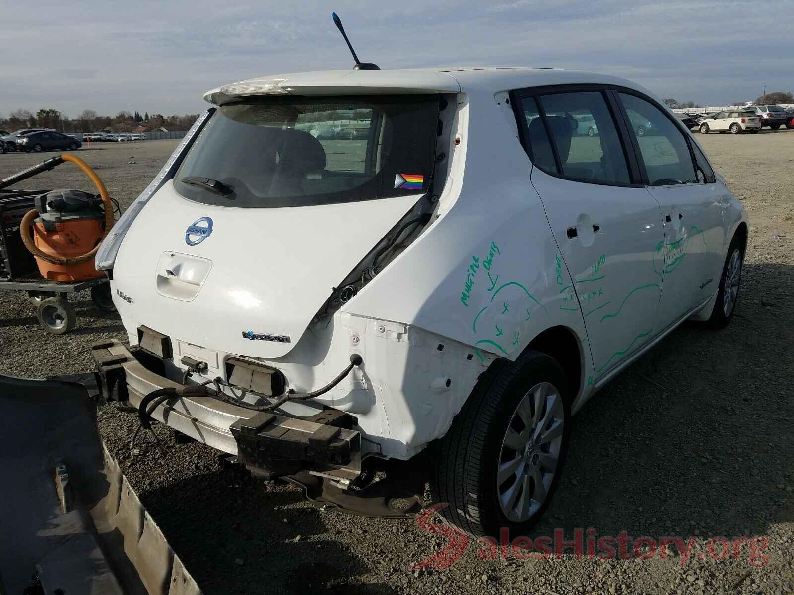 1N4AZ0CP5EC332286 2014 NISSAN LEAF