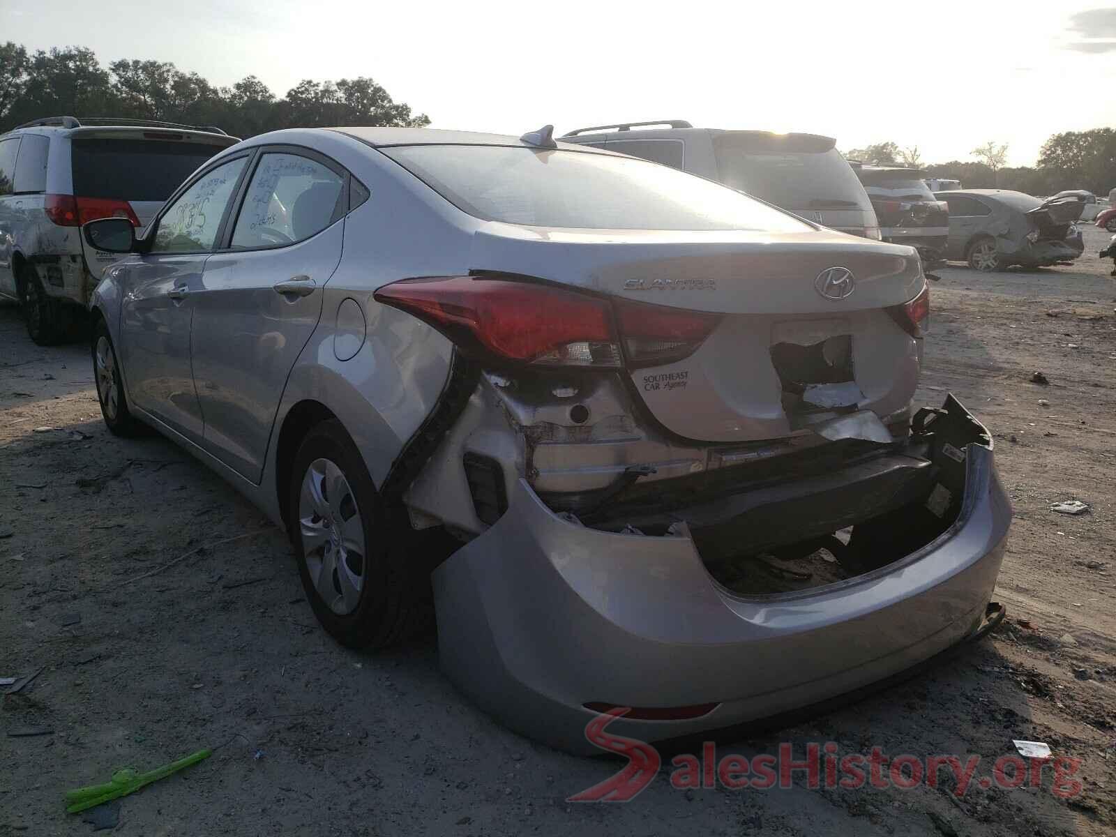 5NPDH4AE1GH774959 2016 HYUNDAI ELANTRA