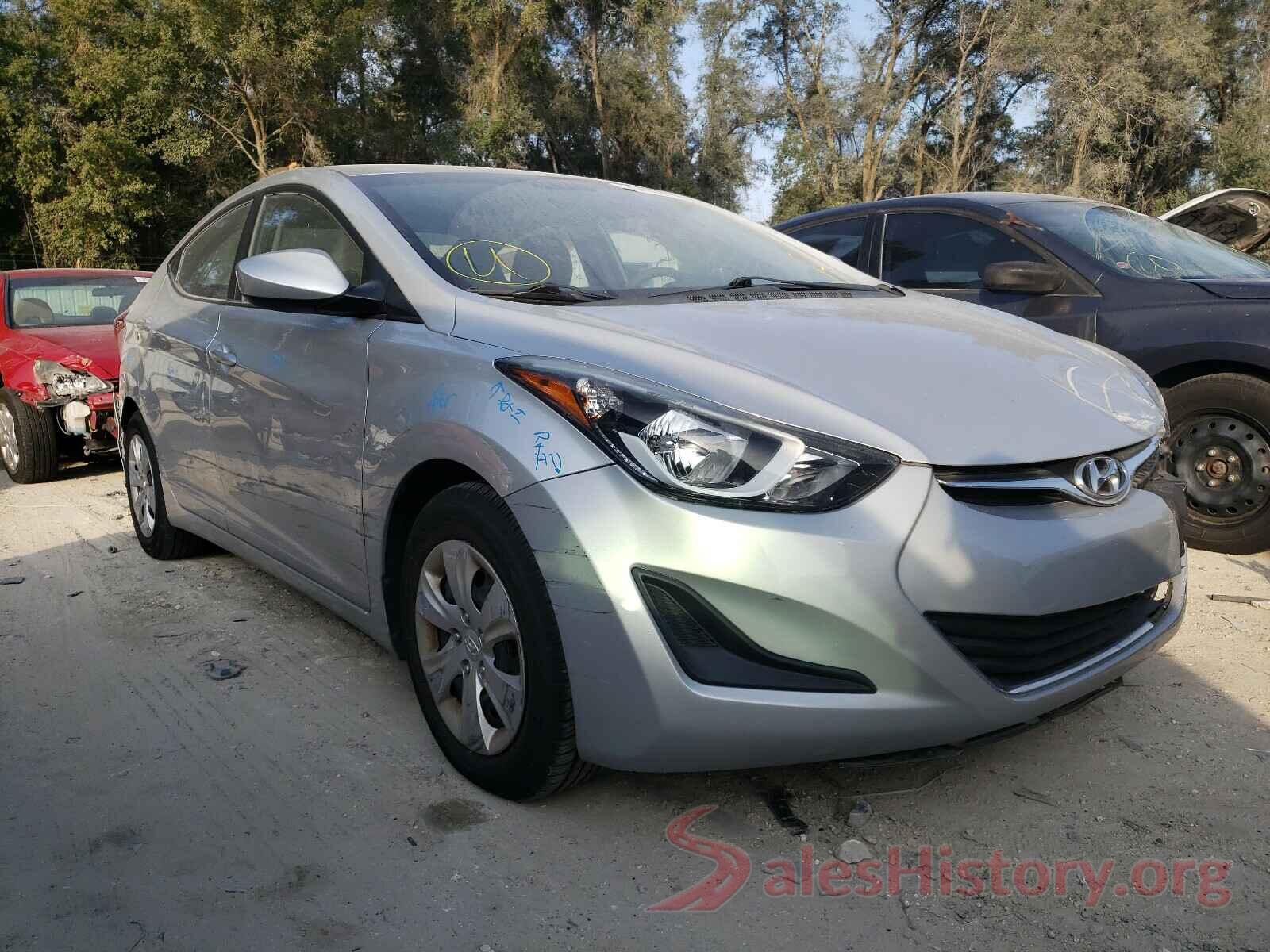 5NPDH4AE1GH774959 2016 HYUNDAI ELANTRA