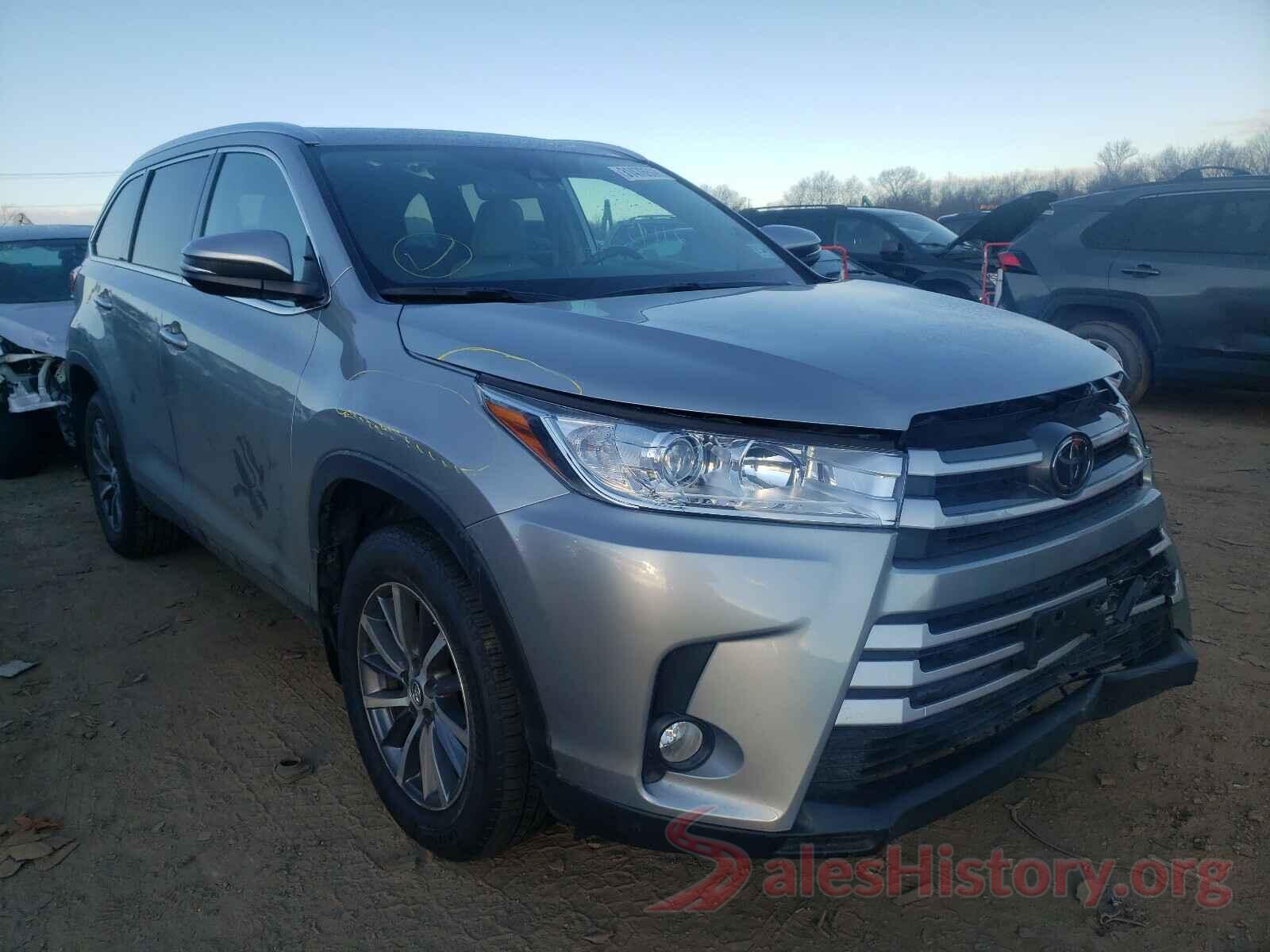 5TDJZRFHXKS578425 2019 TOYOTA HIGHLANDER