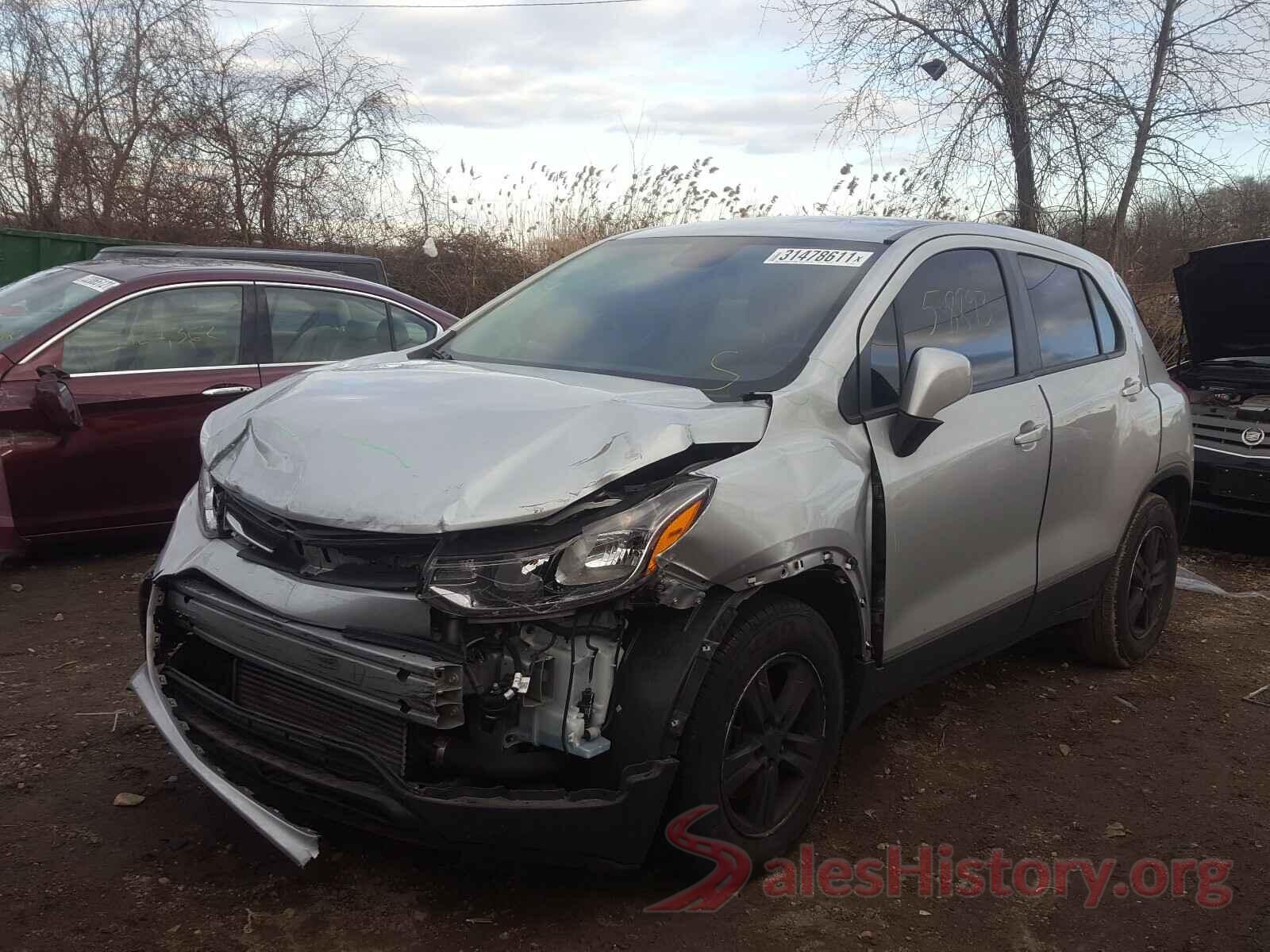 3GNCJKSB8KL295267 2019 CHEVROLET TRAX