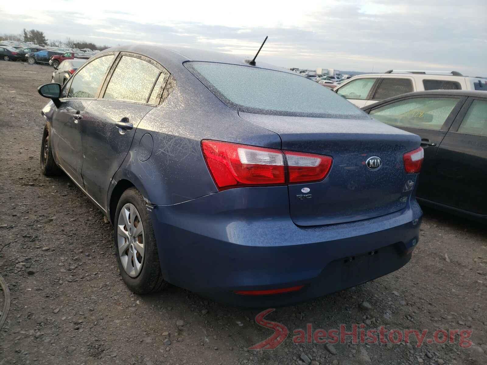 KNADM4A37G6573701 2016 KIA RIO