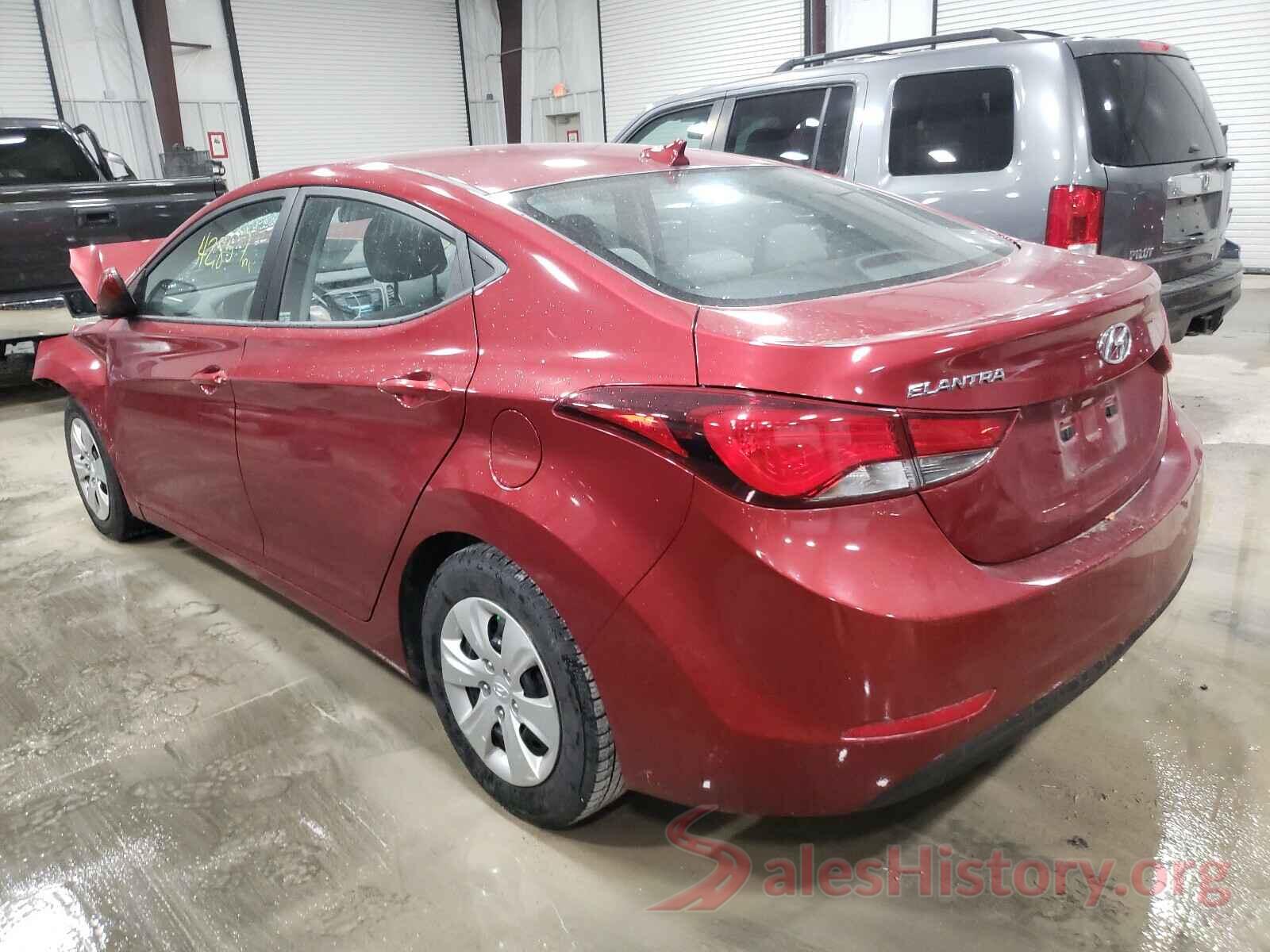 5NPDH4AEXGH763698 2016 HYUNDAI ELANTRA