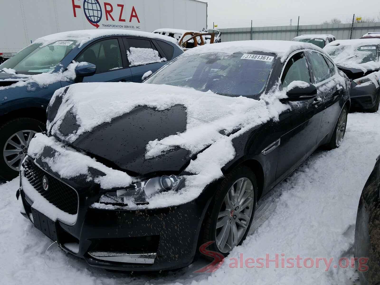 SAJBK4BV1GCY23842 2016 JAGUAR XF