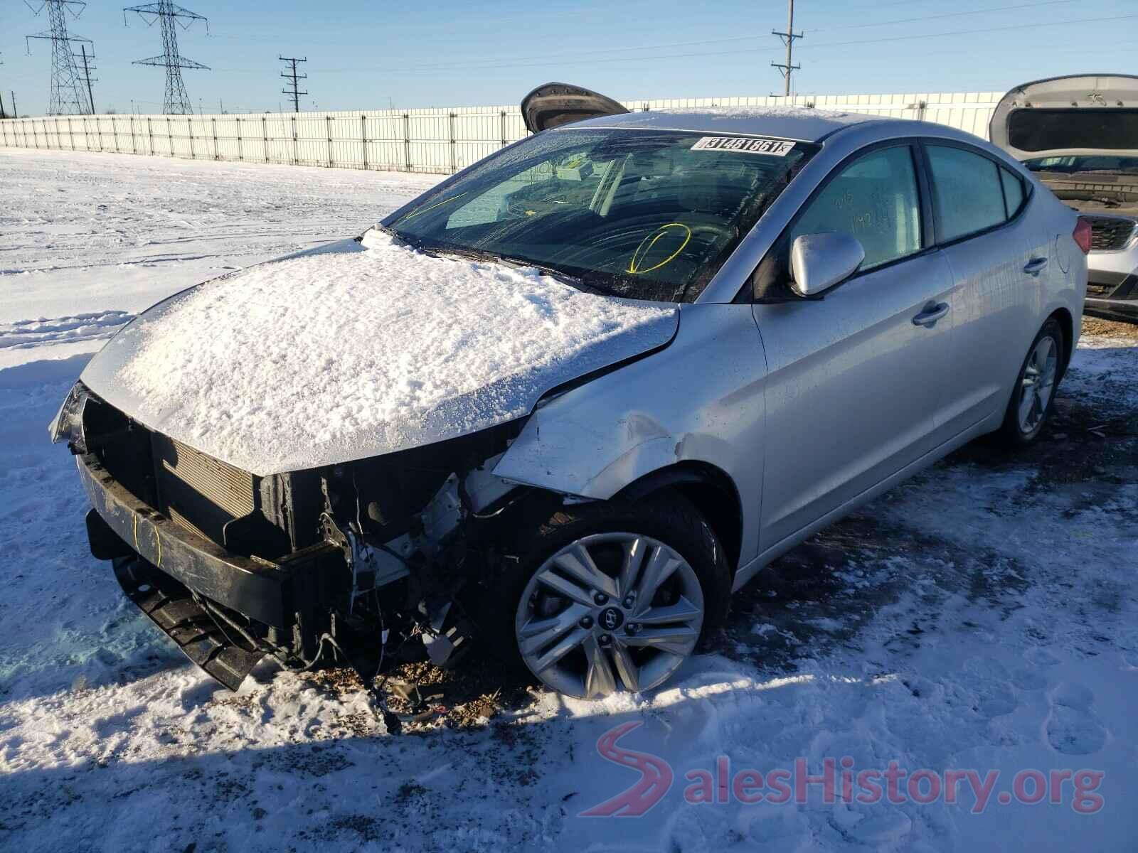 5NPD84LF1KH483344 2019 HYUNDAI ELANTRA